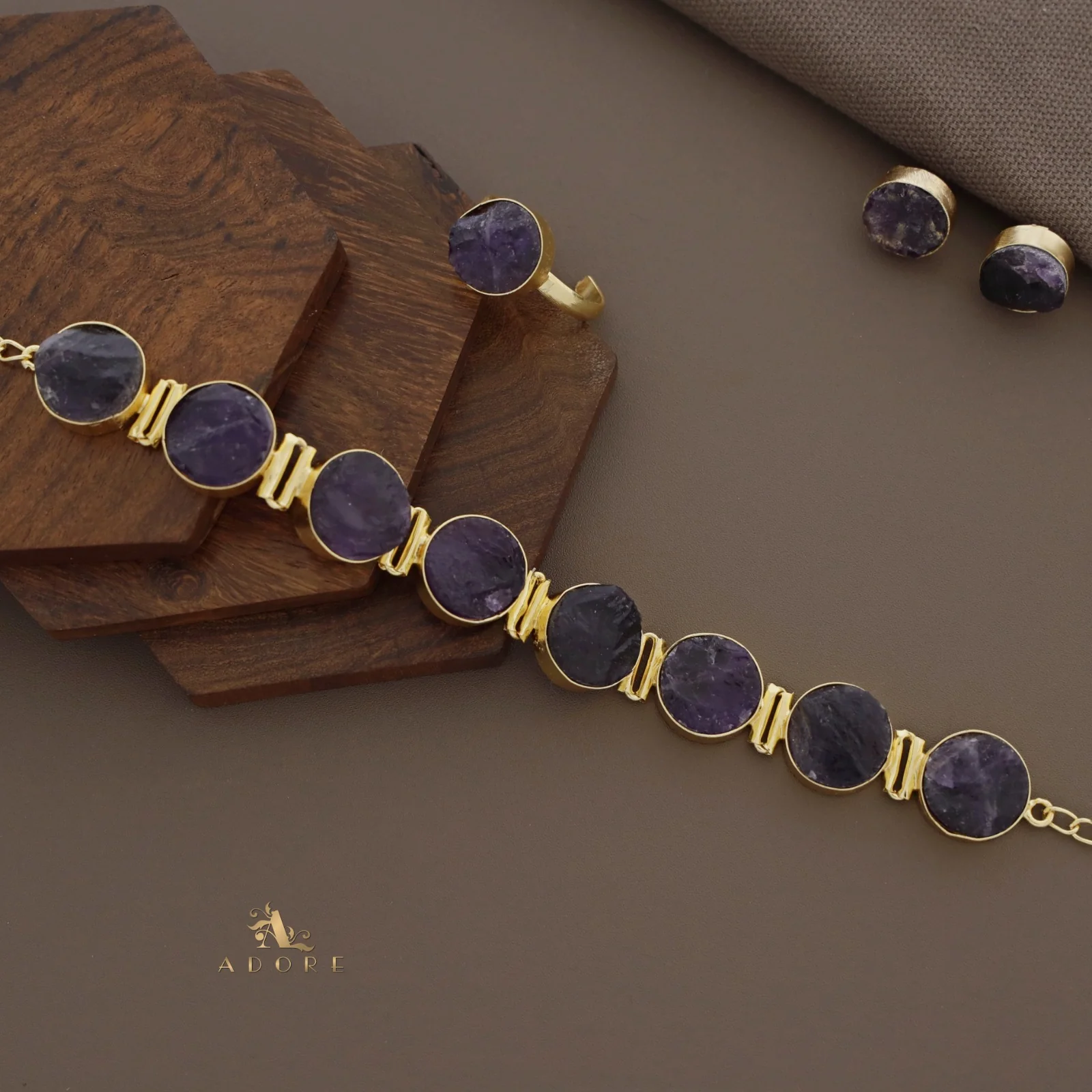 Raw Stone Unique 3 in 1 Combo Choker Set - Image 17