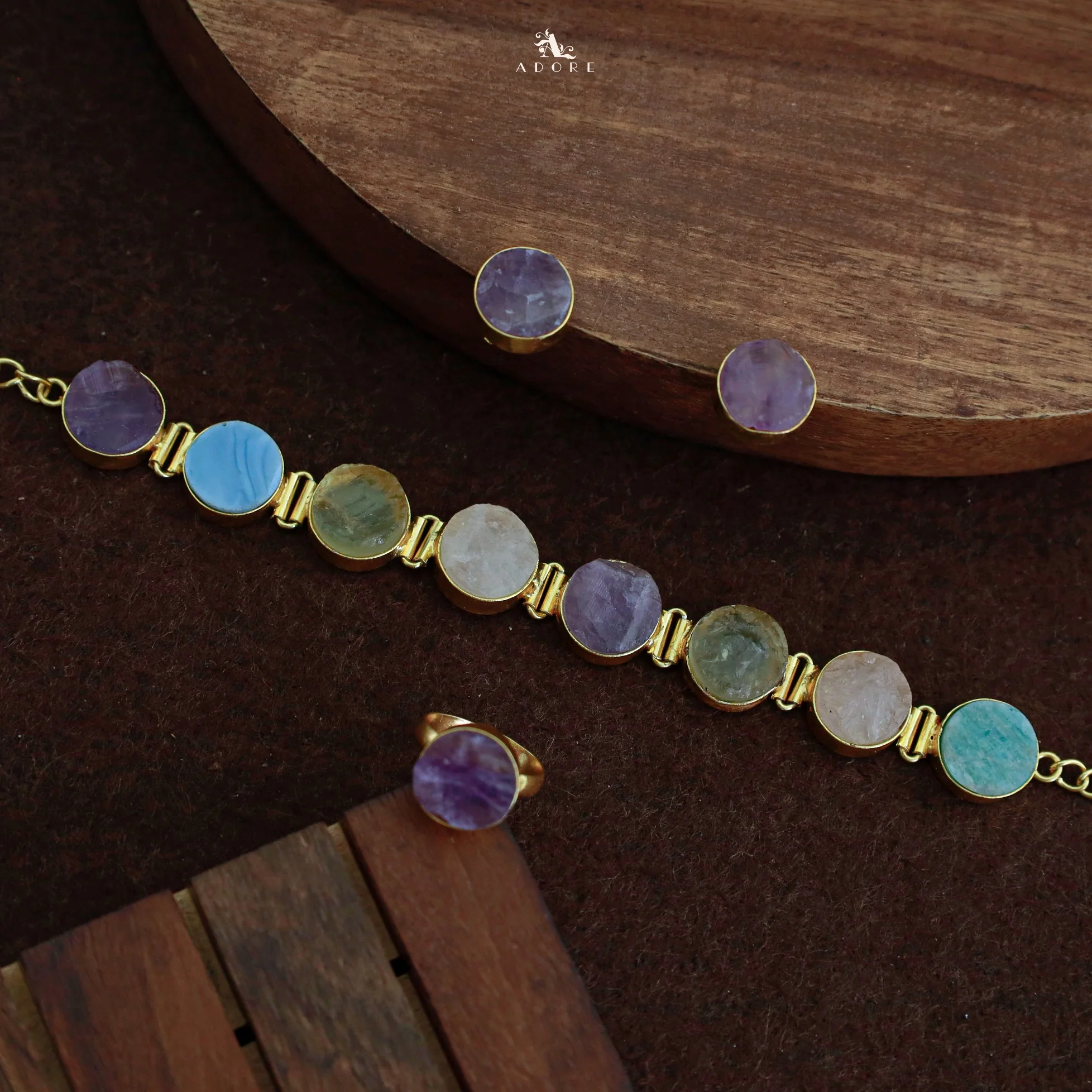 Raw Stone Unique 3 in 1 Combo Choker Set - Image 33