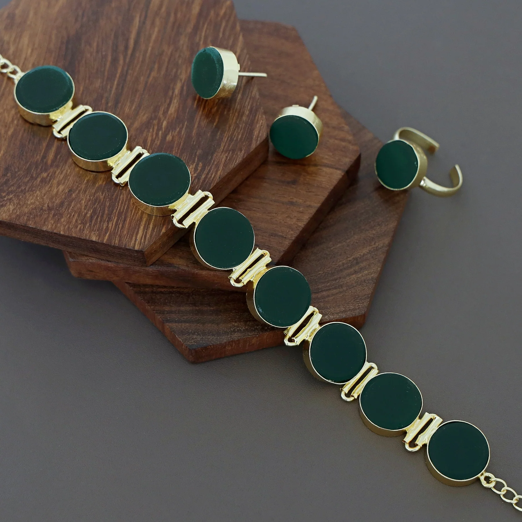 Raw Stone Unique 3 in 1 Combo Choker Set - Image 7