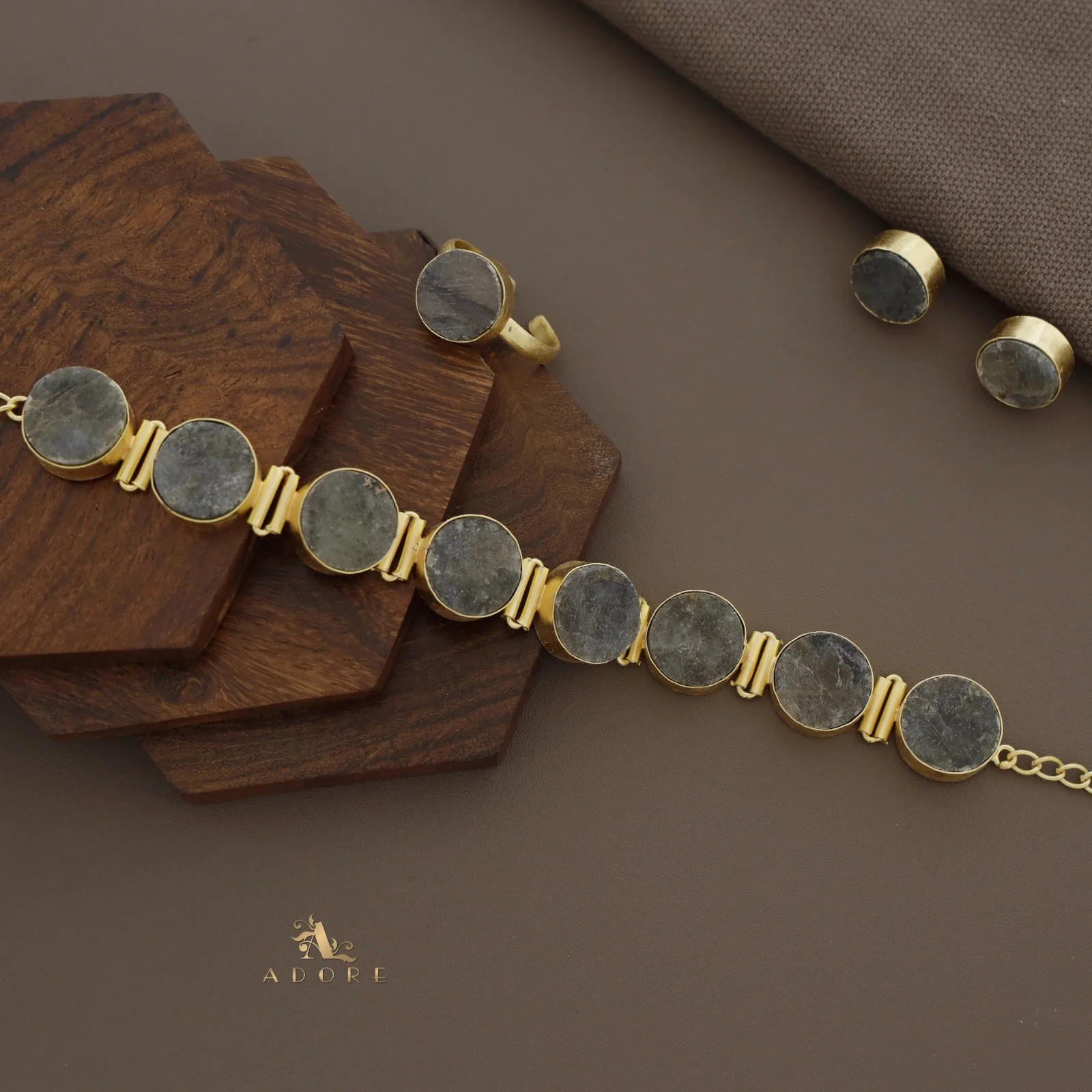 Raw Stone Unique 3 in 1 Combo Choker Set - Image 8