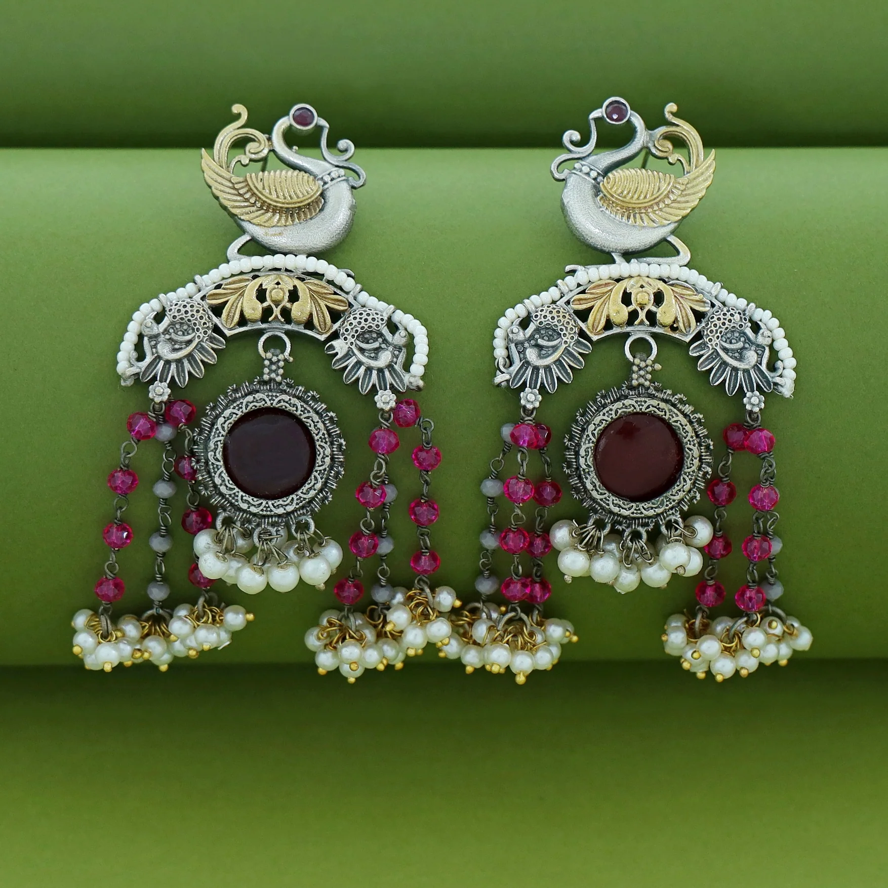 Relna Glossy Pearl Earring - Image 2
