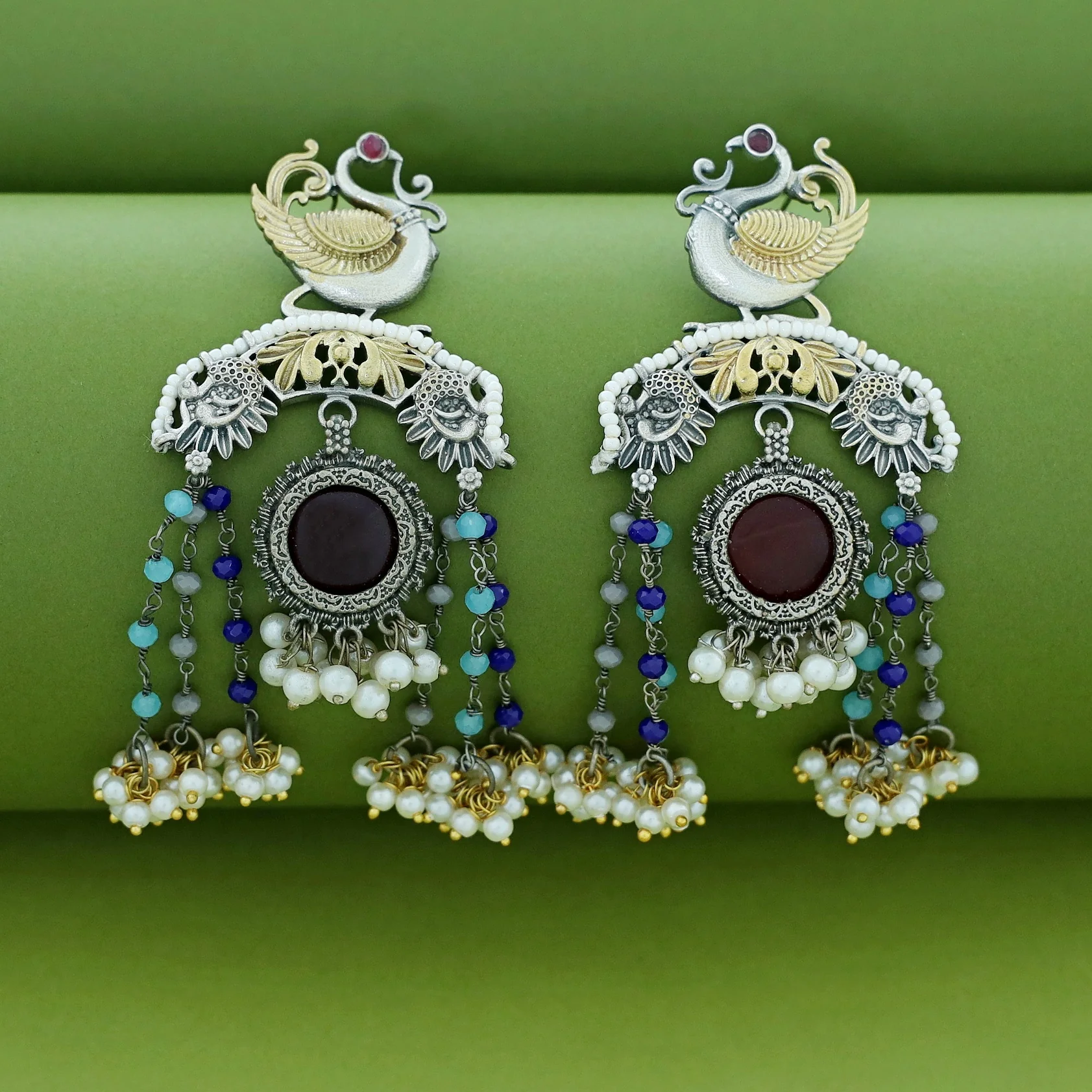 Relna Glossy Pearl Earring - Image 7