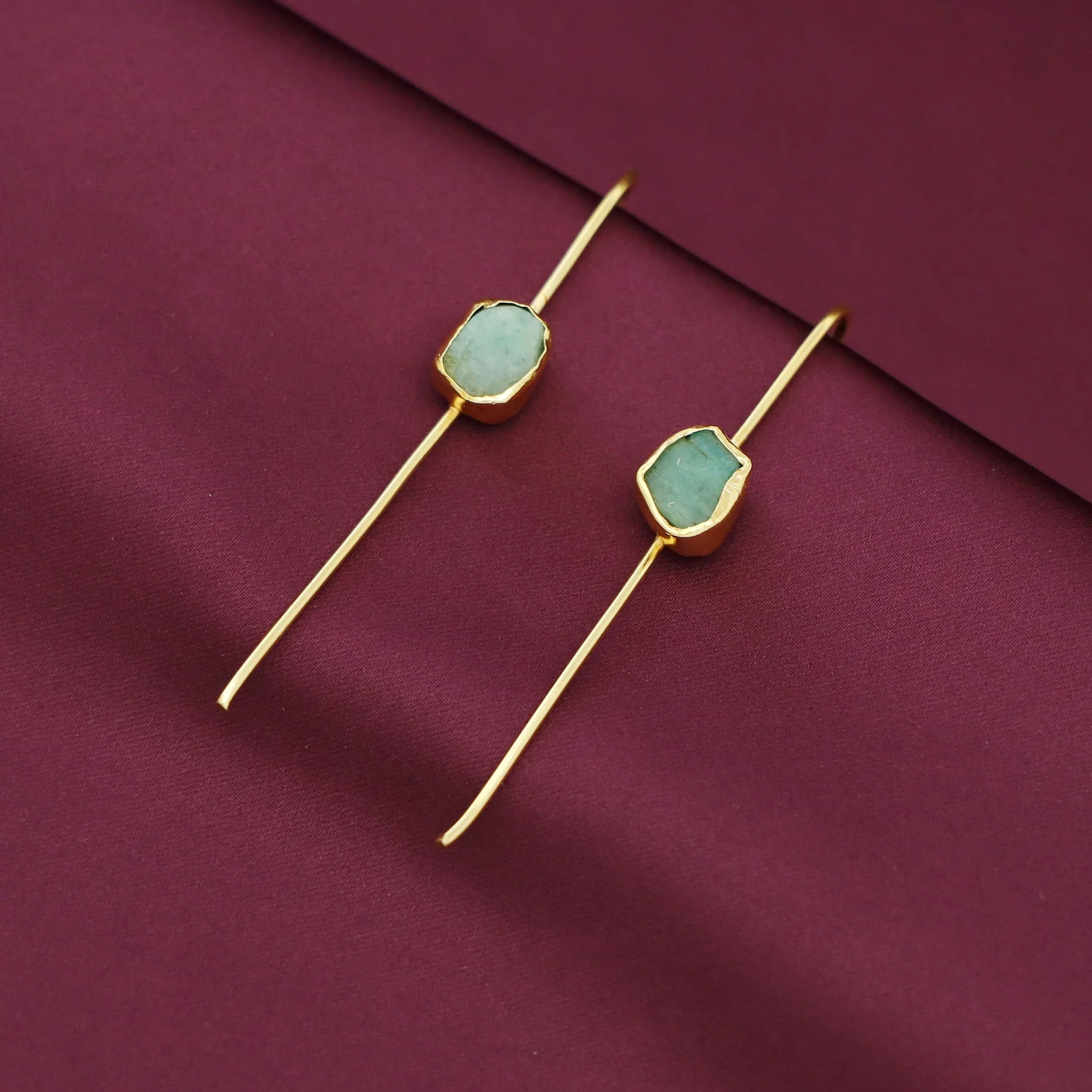 Ressna Raw Stone Ear-Cuff (Set Of 2) - Image 10
