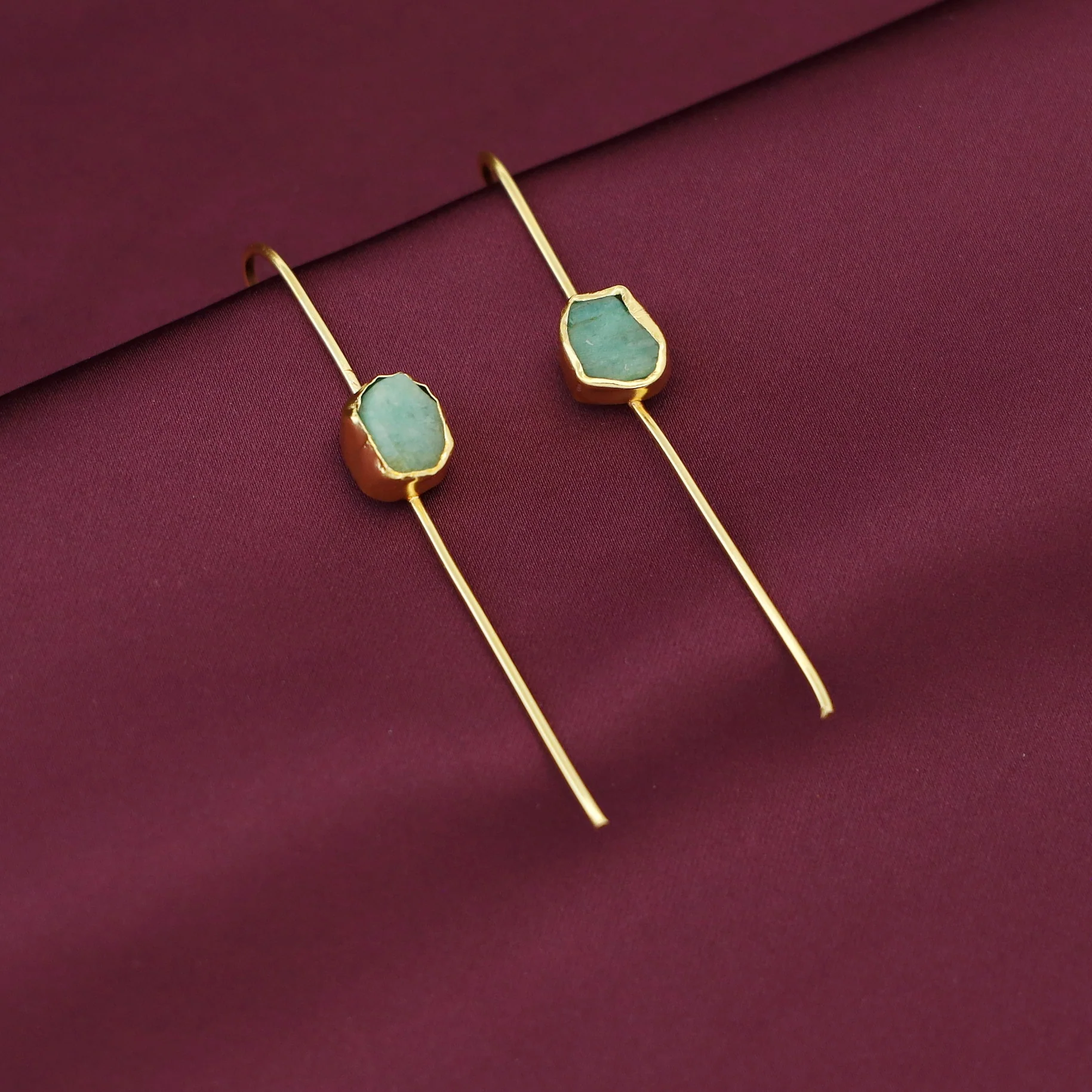 Ressna Raw Stone Ear-Cuff (Set Of 2) - Image 2