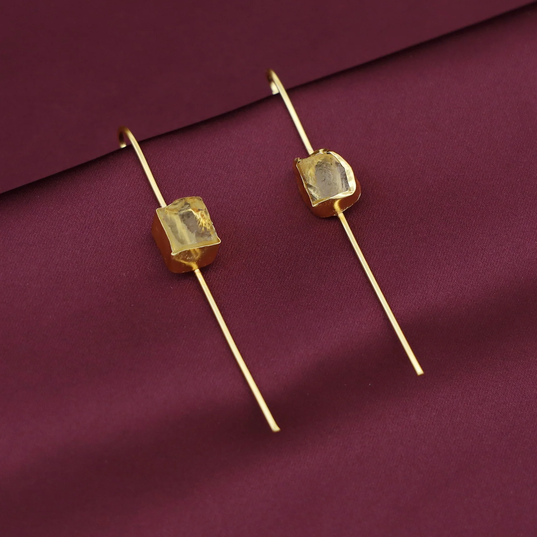 Ressna Raw Stone Ear-Cuff (Set Of 2) - Image 4
