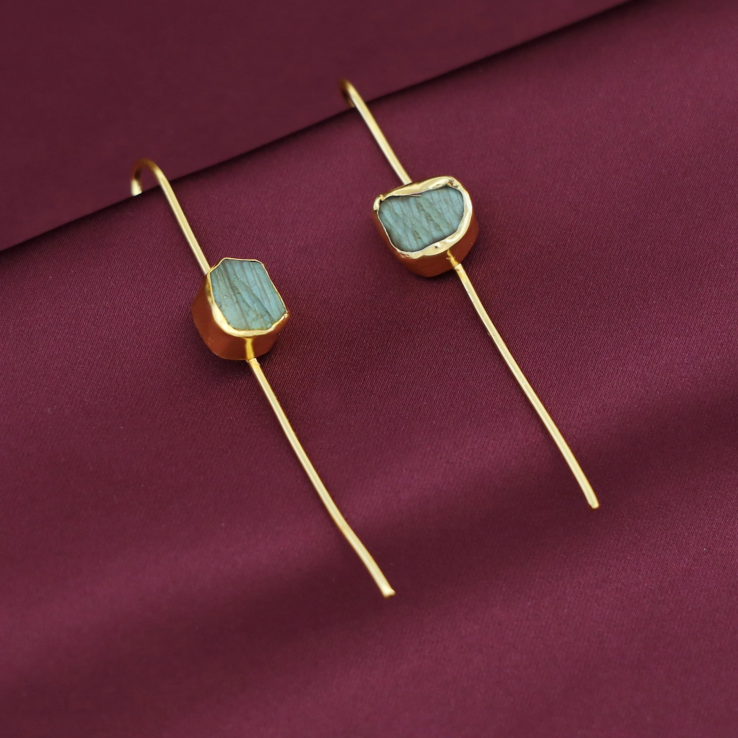 Ressna Raw Stone Ear-Cuff (Set Of 2) - Image 6