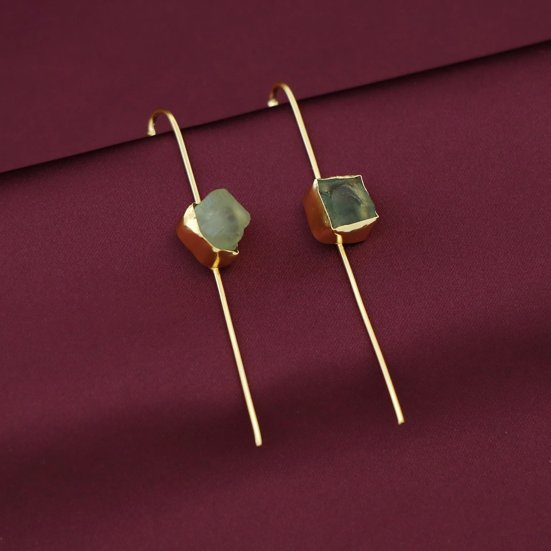 Ressna Raw Stone Ear-Cuff (Set Of 2) - Image 7