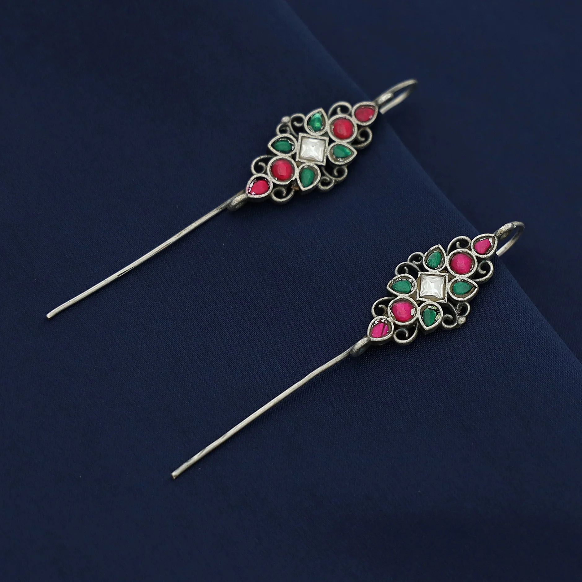 Rinsha Flower Ear-Cuff (Set Of 2) - Image 3