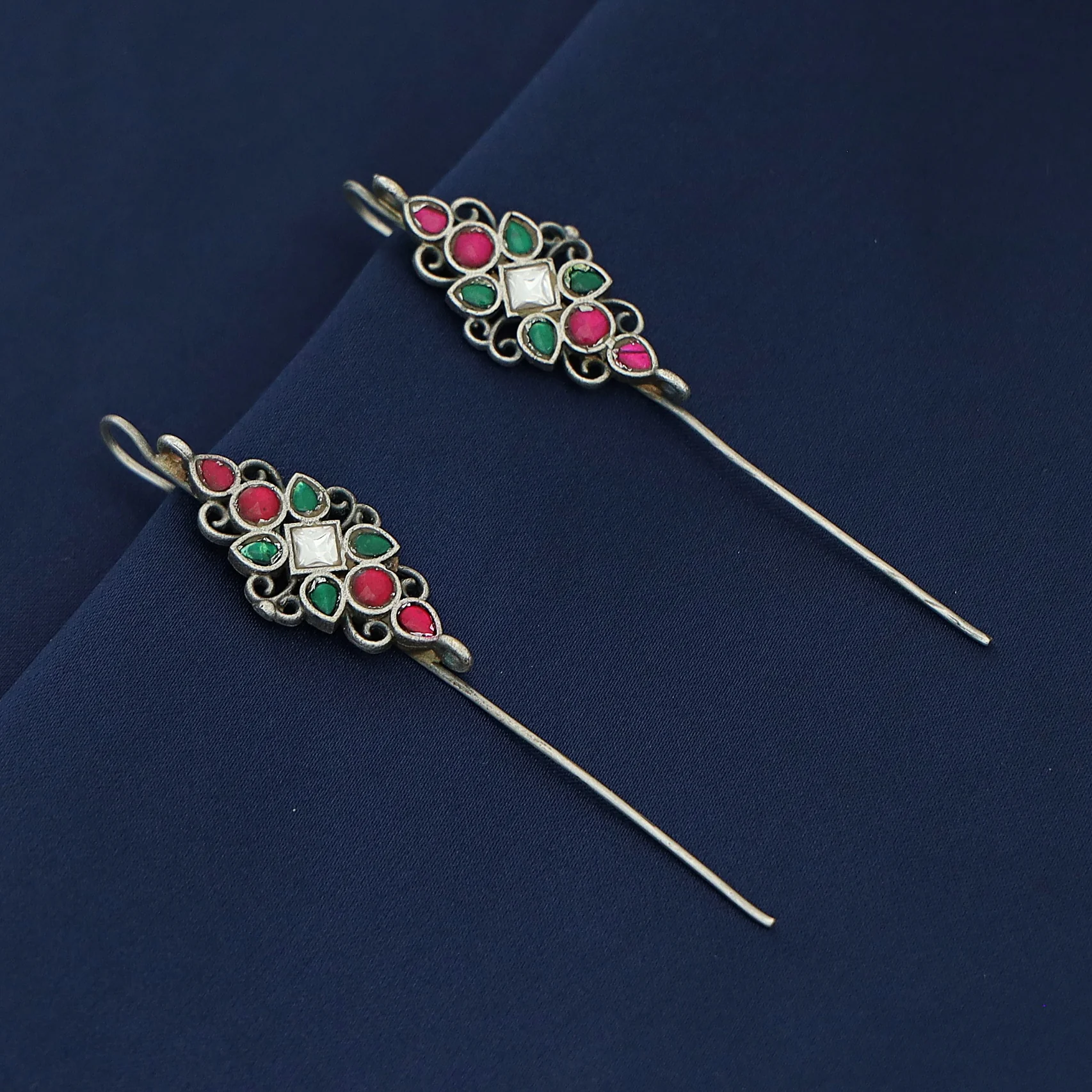 Rinsha Flower Ear-Cuff (Set Of 2) - Image 4