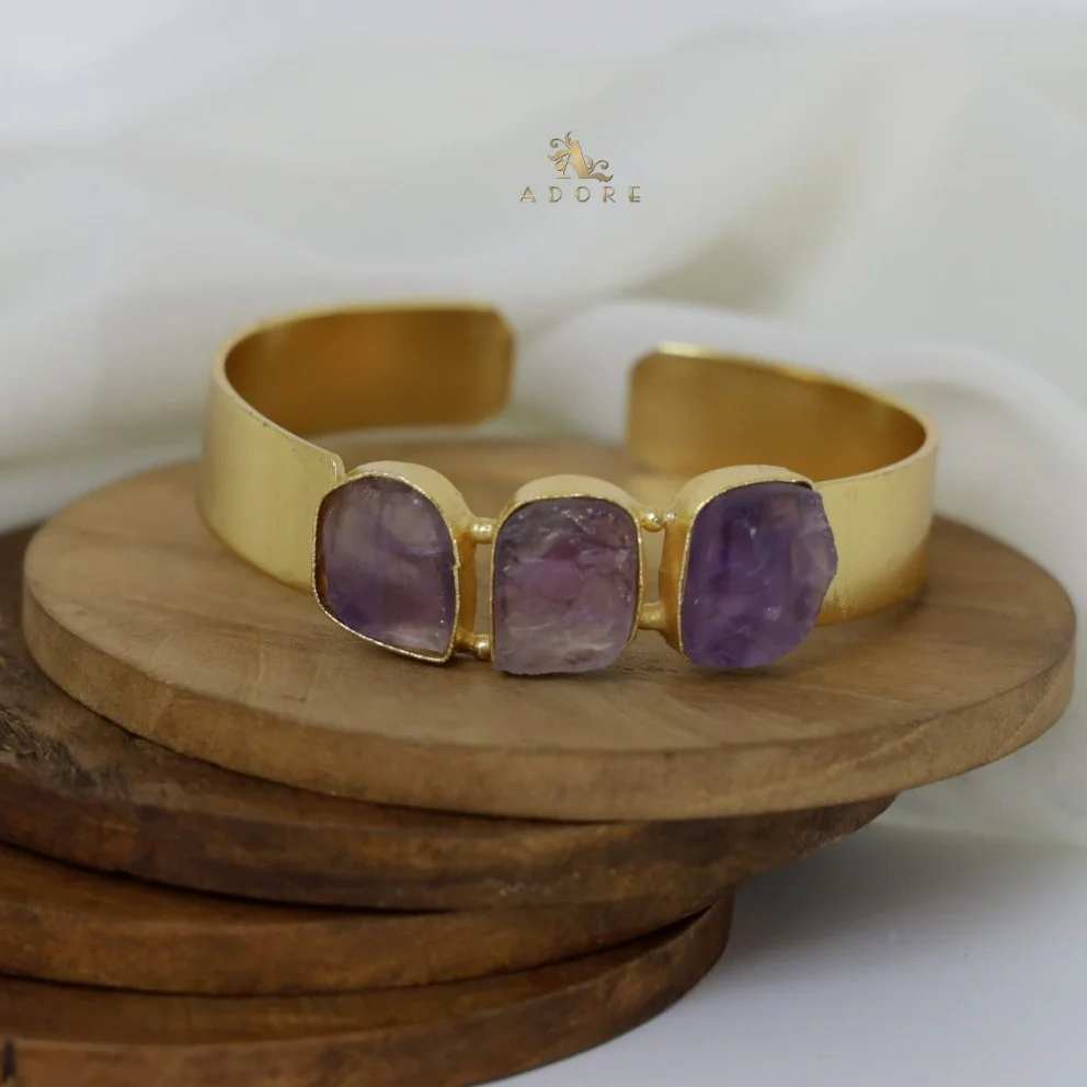 Riza Raw Stone Bangle - Image 18