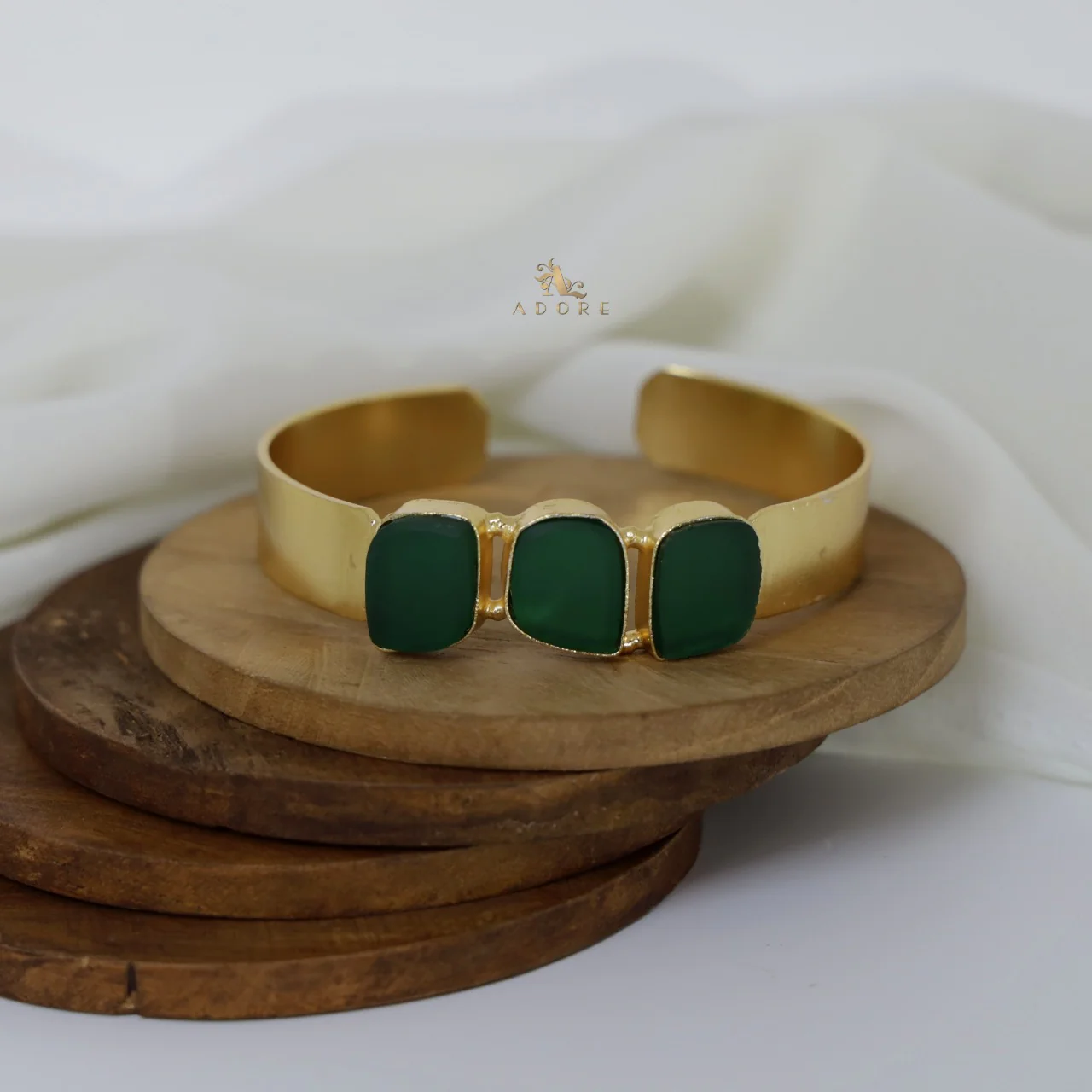 Riza Raw Stone Bangle - Image 22