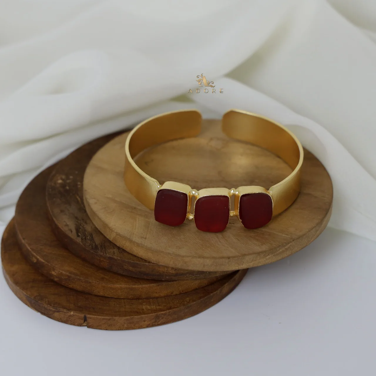 Riza Raw Stone Bangle - Image 24