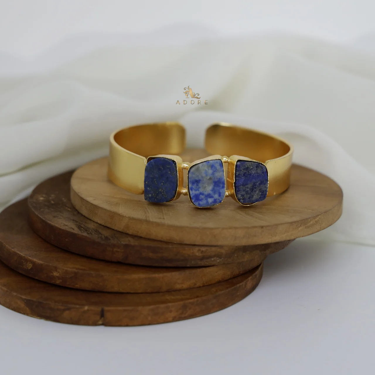 Riza Raw Stone Bangle - Image 25