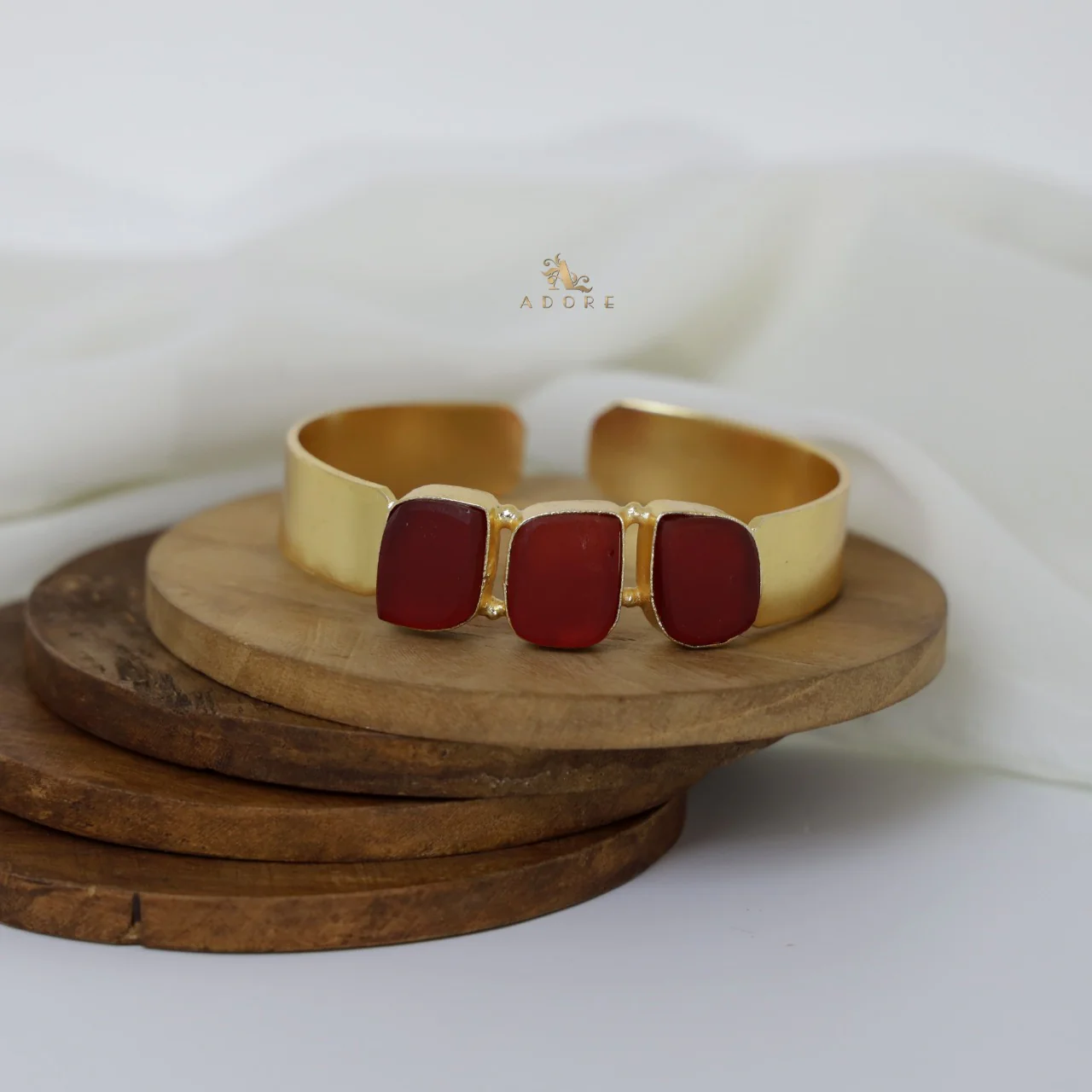 Riza Raw Stone Bangle - Image 38