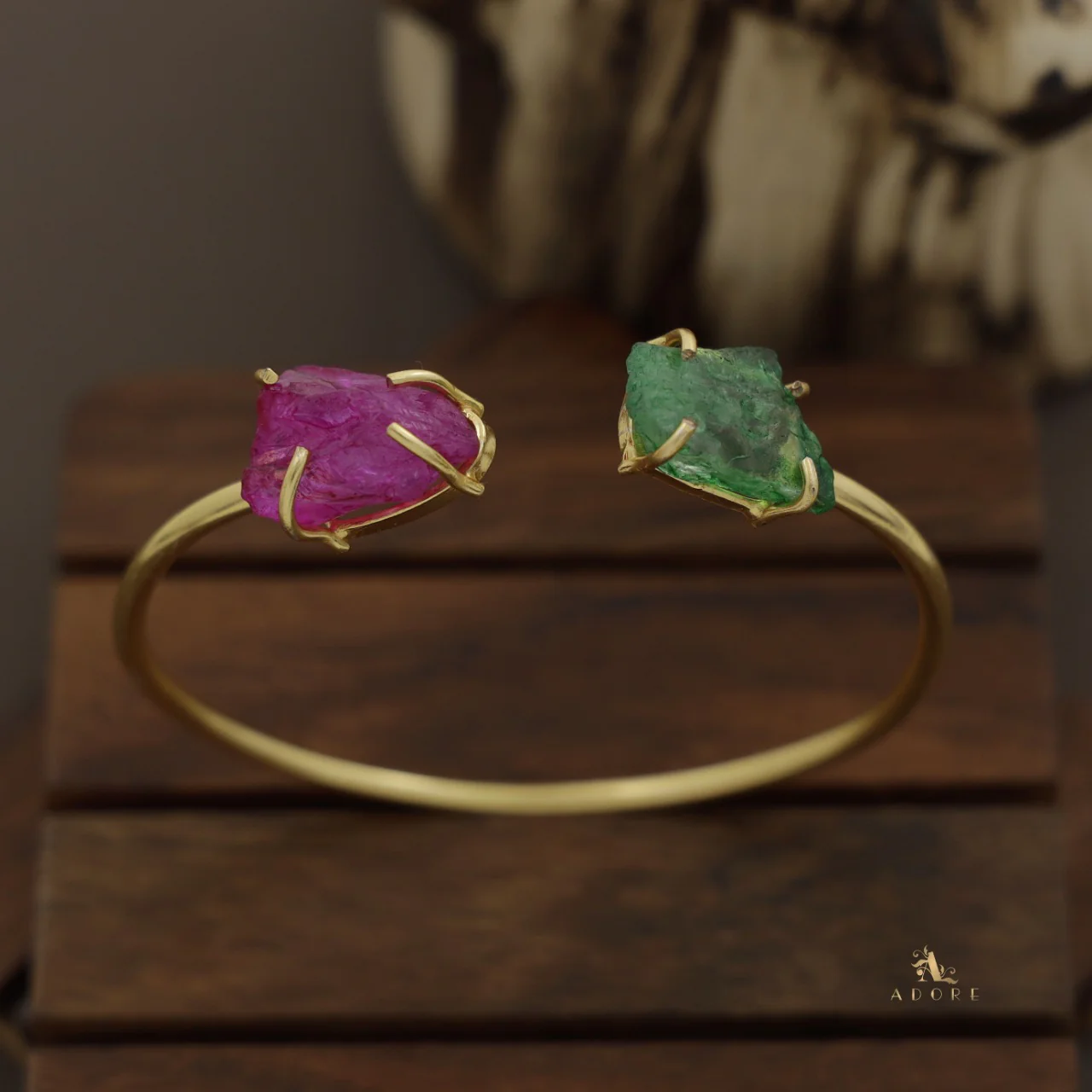 Roobixa  Dyed Stone Bangle - Image 14