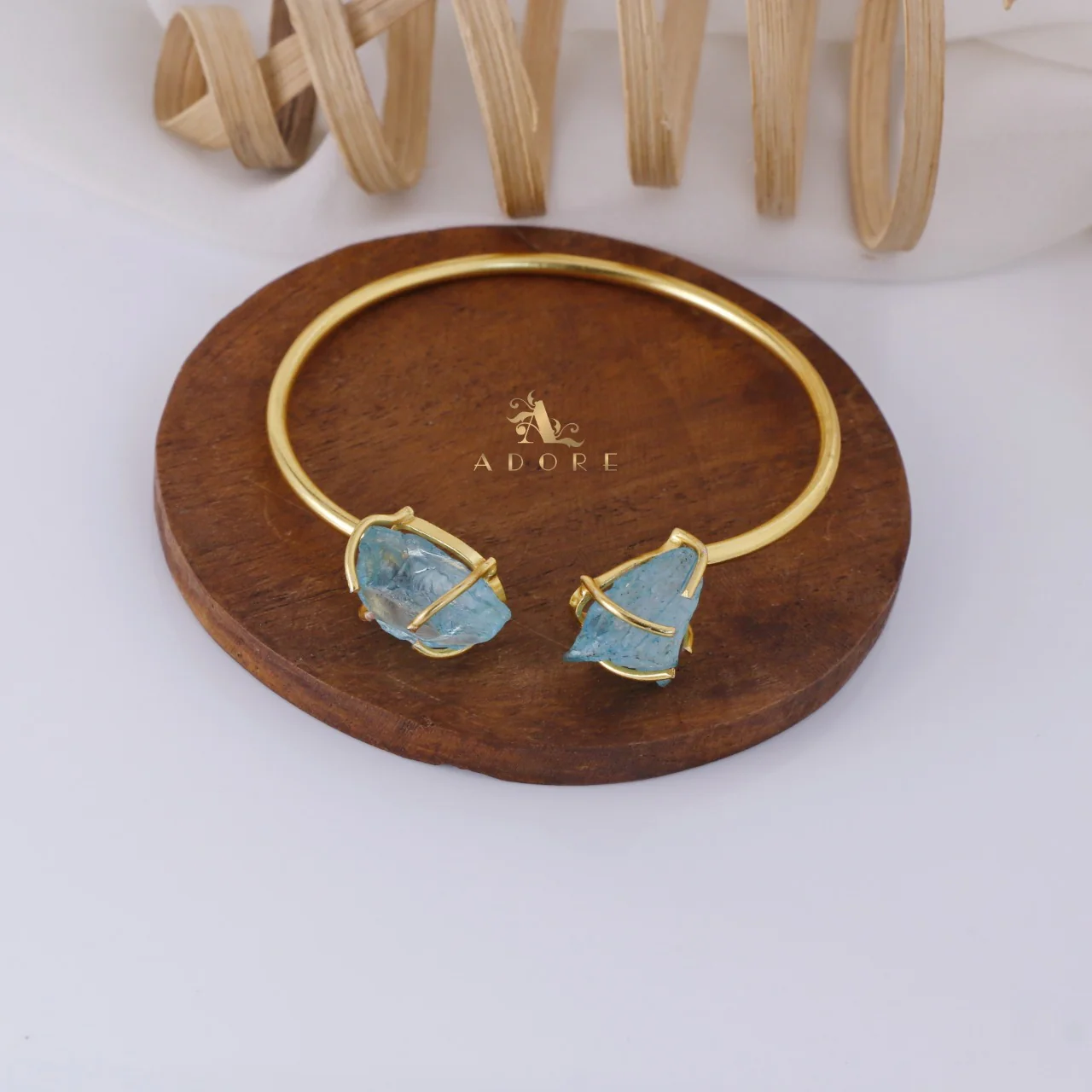 Roobixa  Dyed Stone Bangle - Image 2