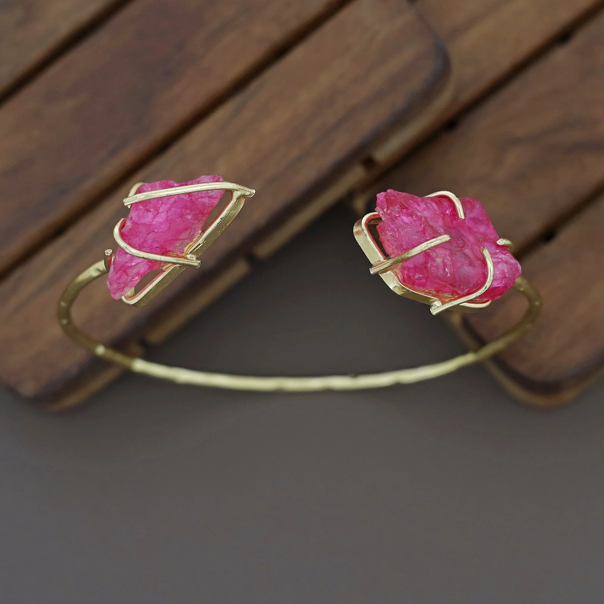 Roobixa  Dyed Stone Bangle - Image 26