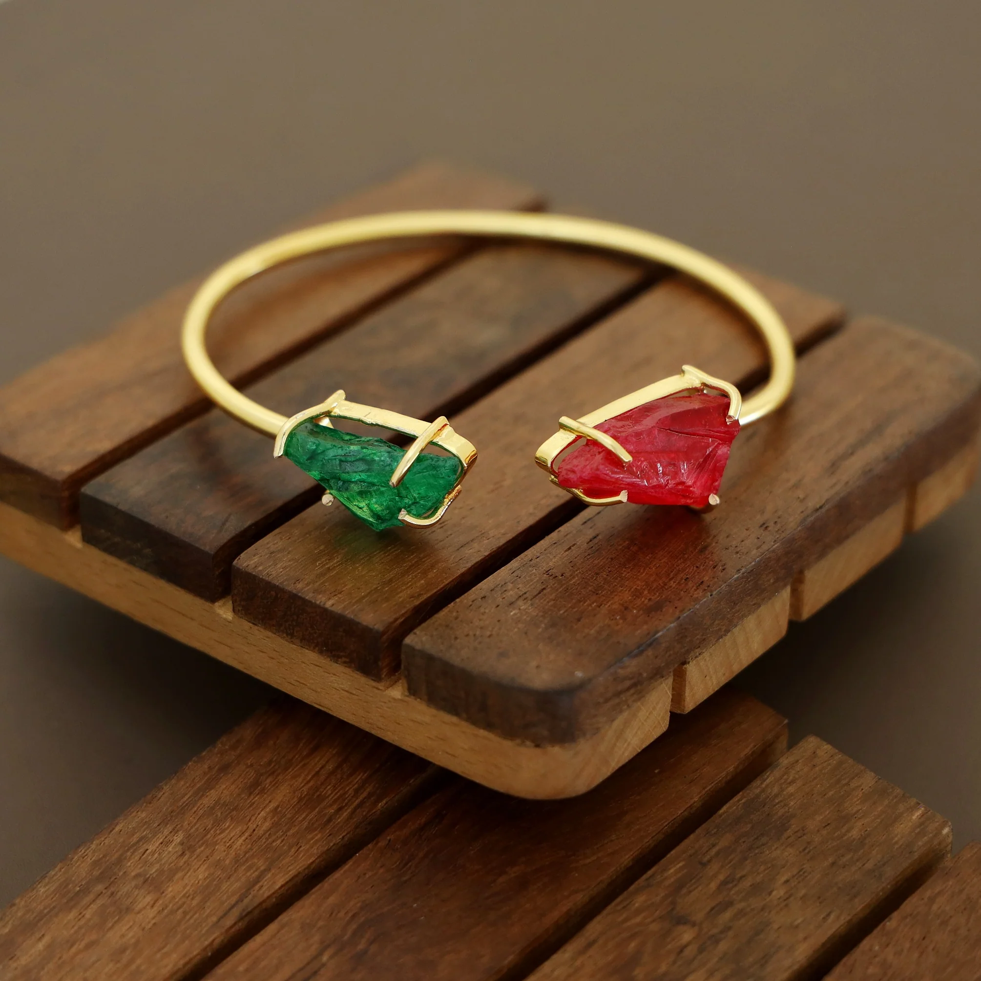 Roobixa  Dyed Stone Bangle - Image 28