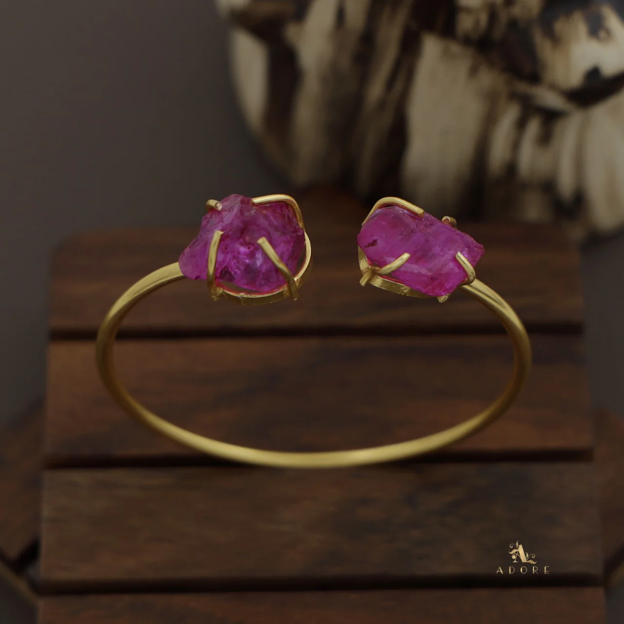 Roobixa  Dyed Stone Bangle - Image 4