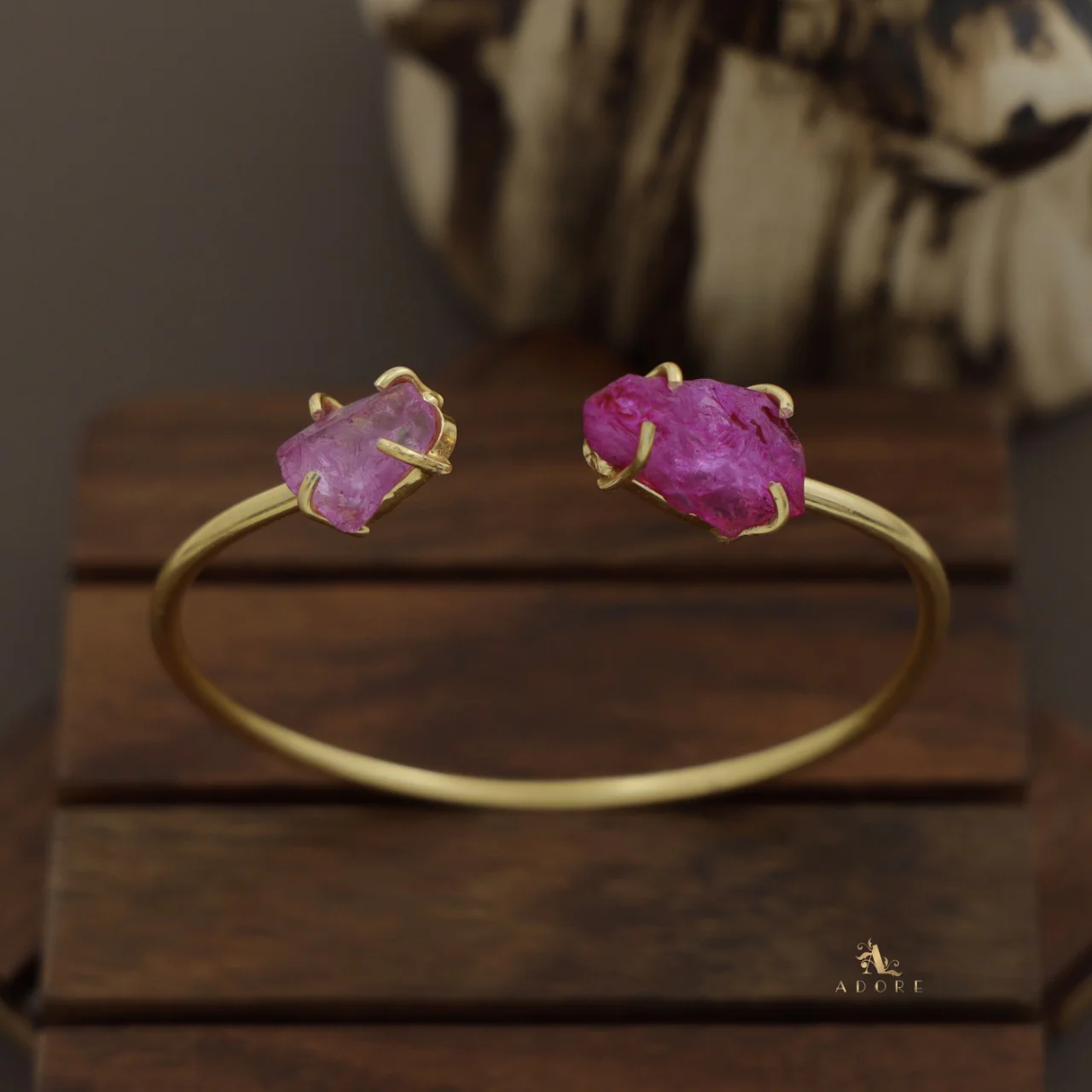 Roobixa  Dyed Stone Bangle - Image 6