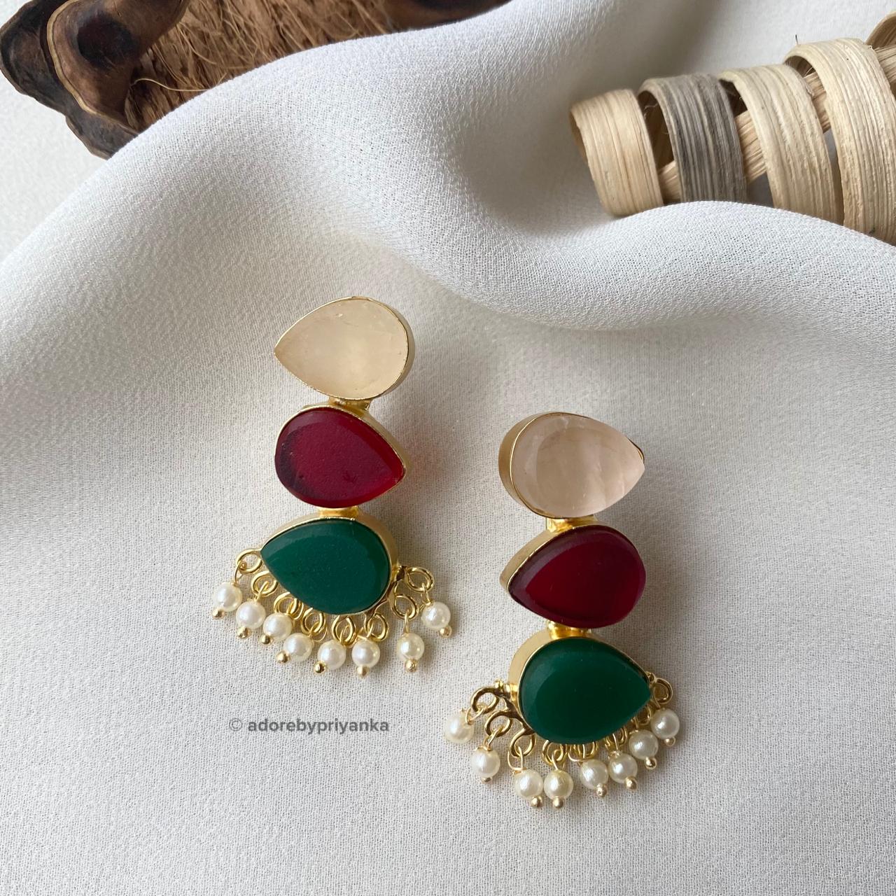 Rooster 3 Layer Earrings - Image 15