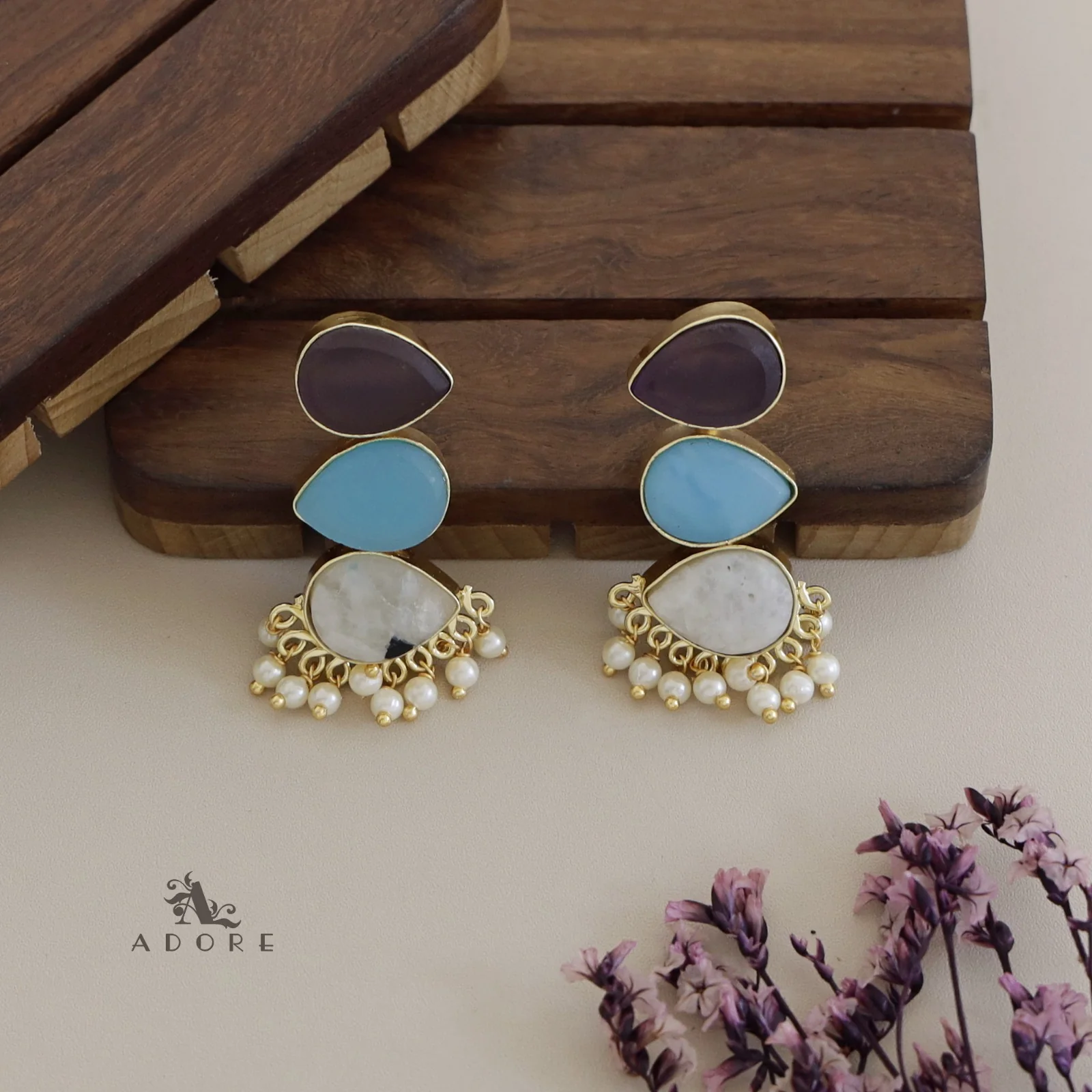 Rooster 3 Layer Earrings - Image 32