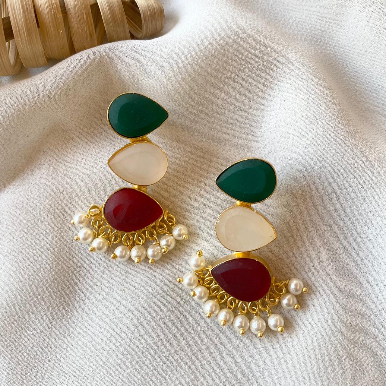 Rooster 3 Layer Earrings - Image 5