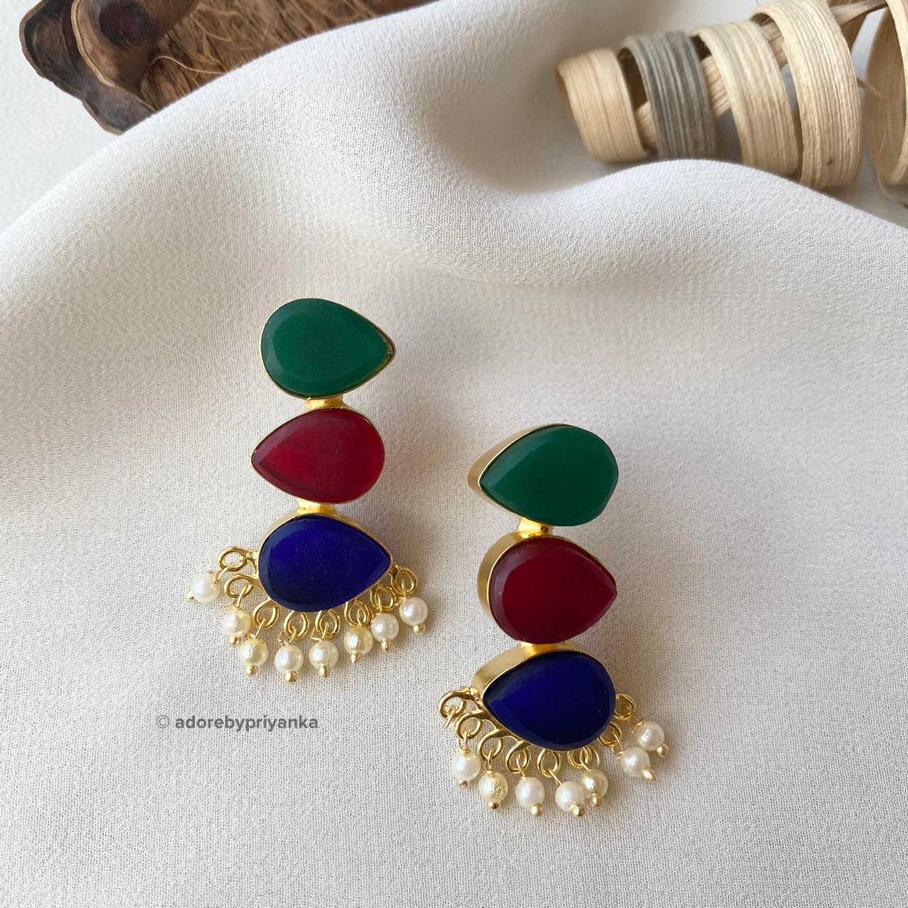 Rooster 3 Layer Earrings - Image 6
