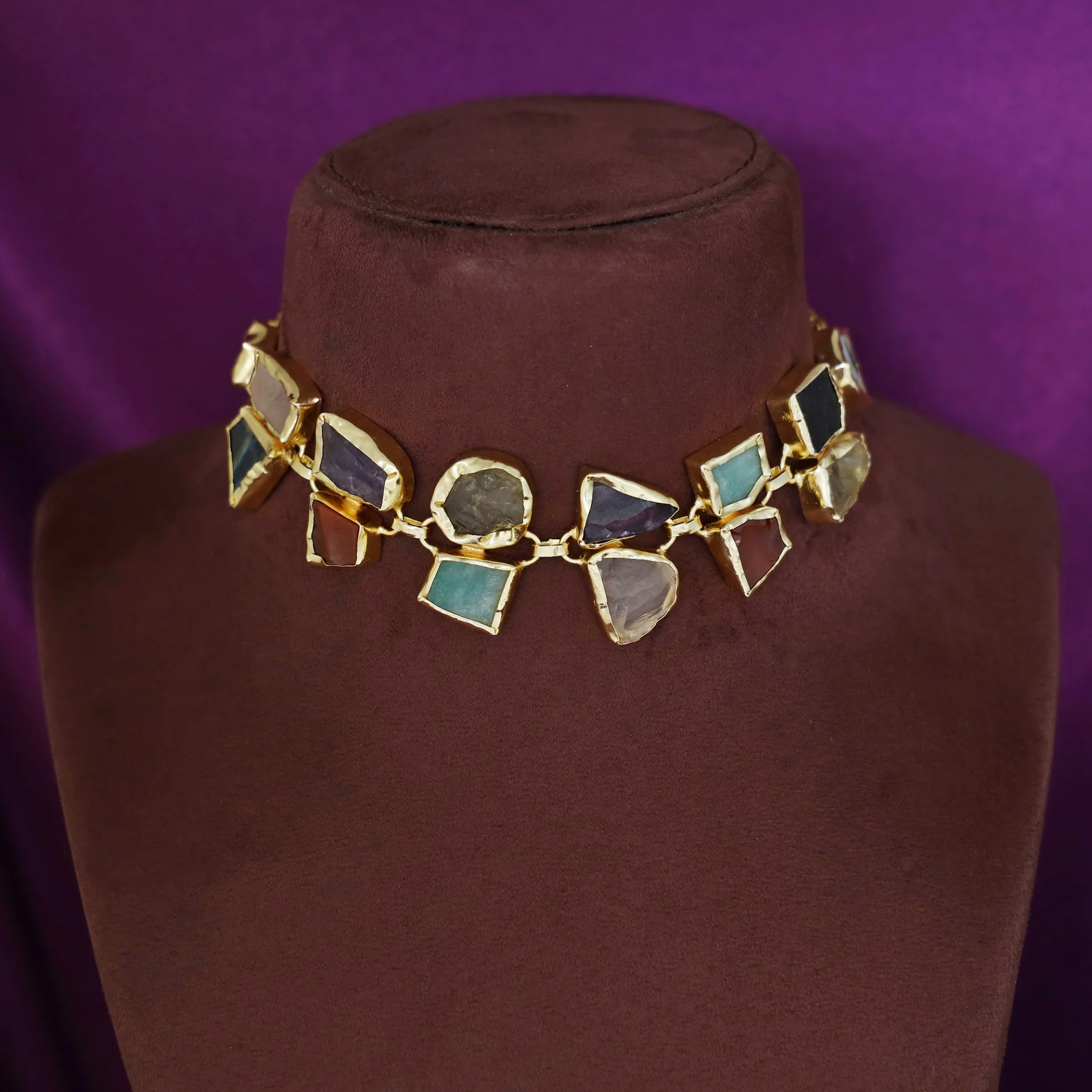 Rosella Raw Stone Choker - Image 8
