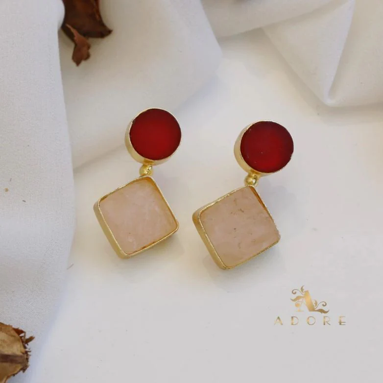 Round & Diamond Earring - Image 10