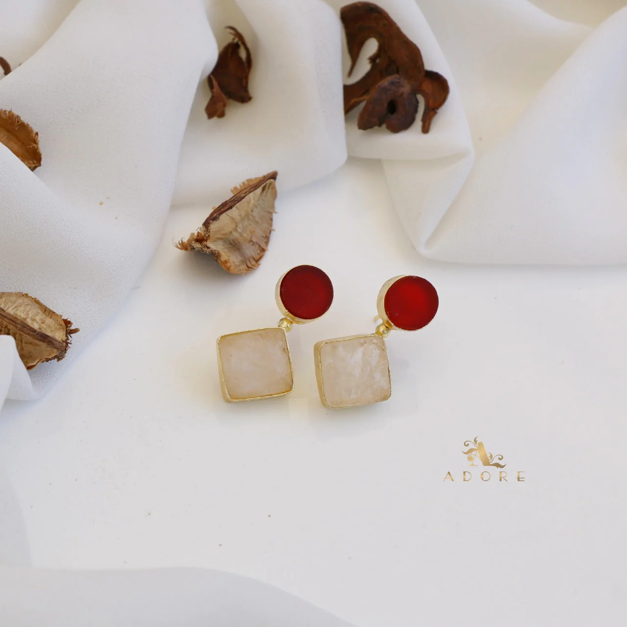 Round & Diamond Earring - Image 17
