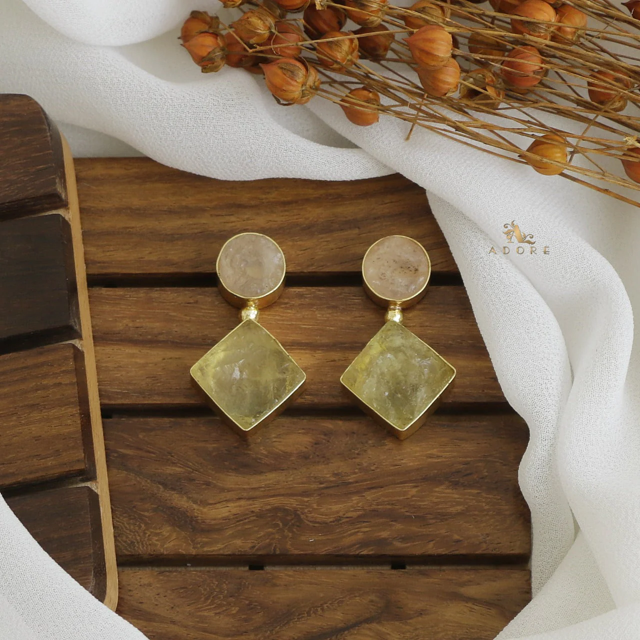 Round & Diamond Earring - Image 27