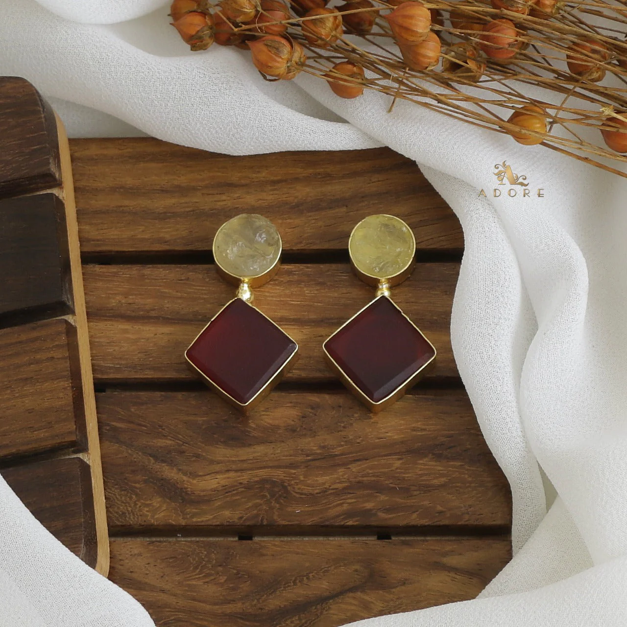 Round & Diamond Earring - Image 31