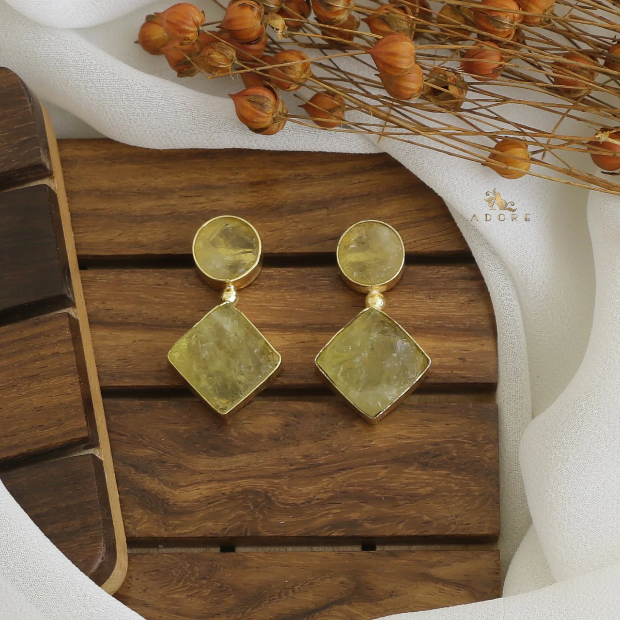 Round & Diamond Earring - Image 34