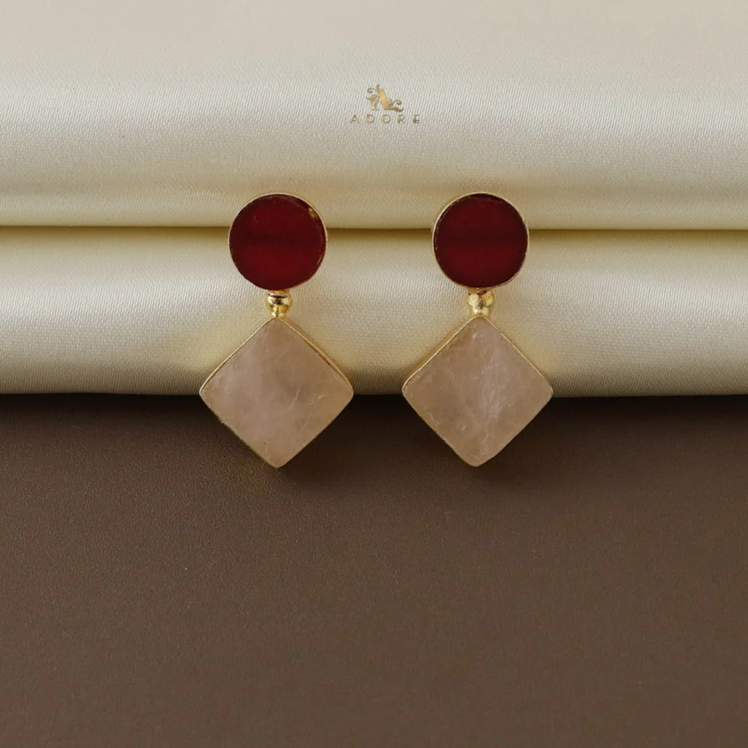 Round & Diamond Earring - Image 9