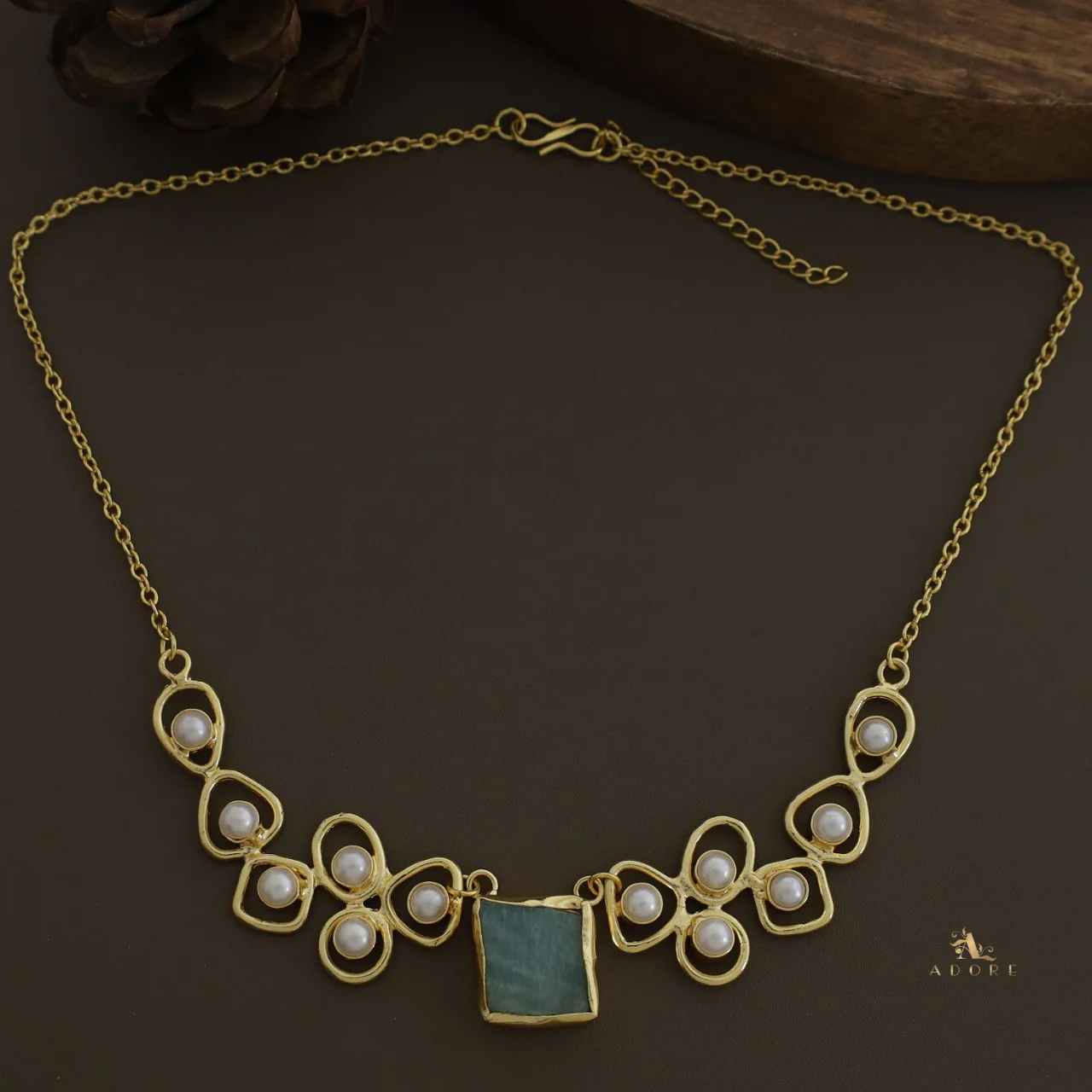 Sabera Raw Stone Pearl Neckpiece - Image 23