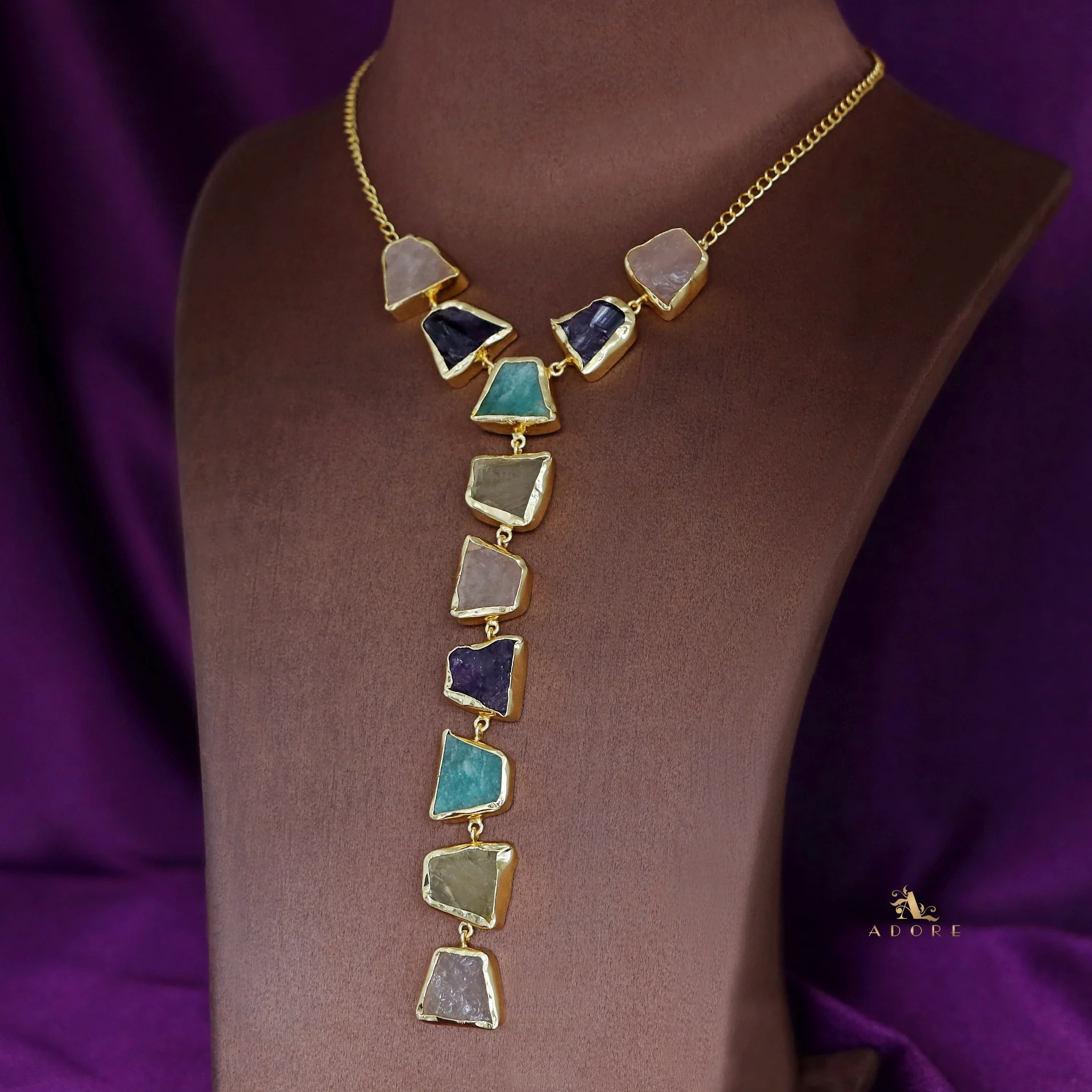 Sanemi Raw Stone Neckpiece - Image 2