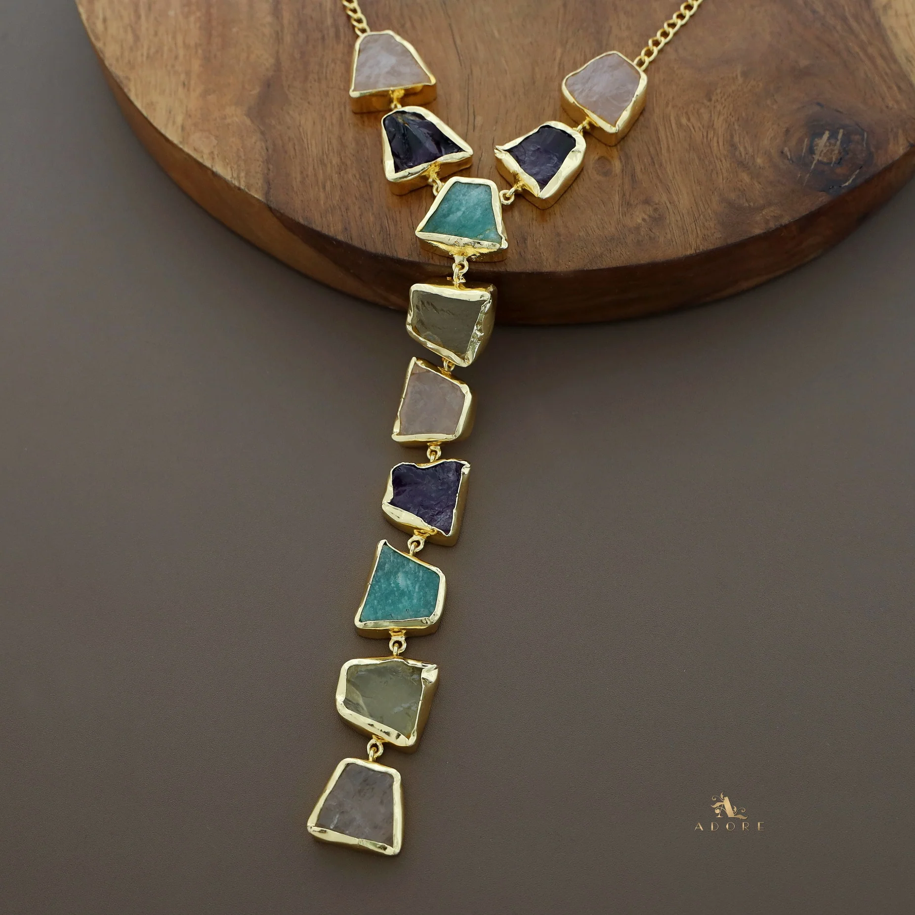 Sanemi Raw Stone Neckpiece - Image 3