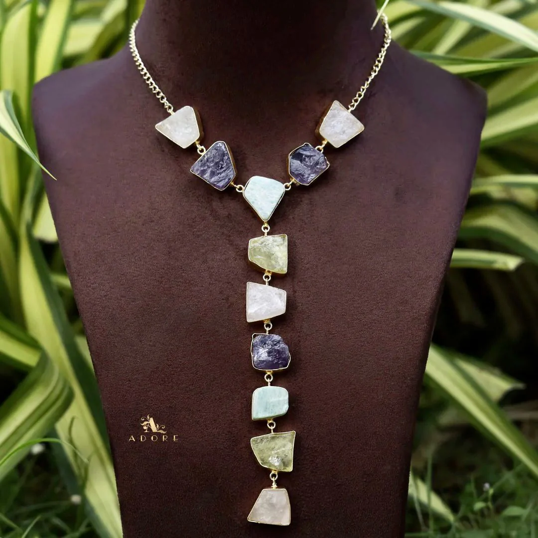Sanemi Raw Stone Neckpiece - Image 4