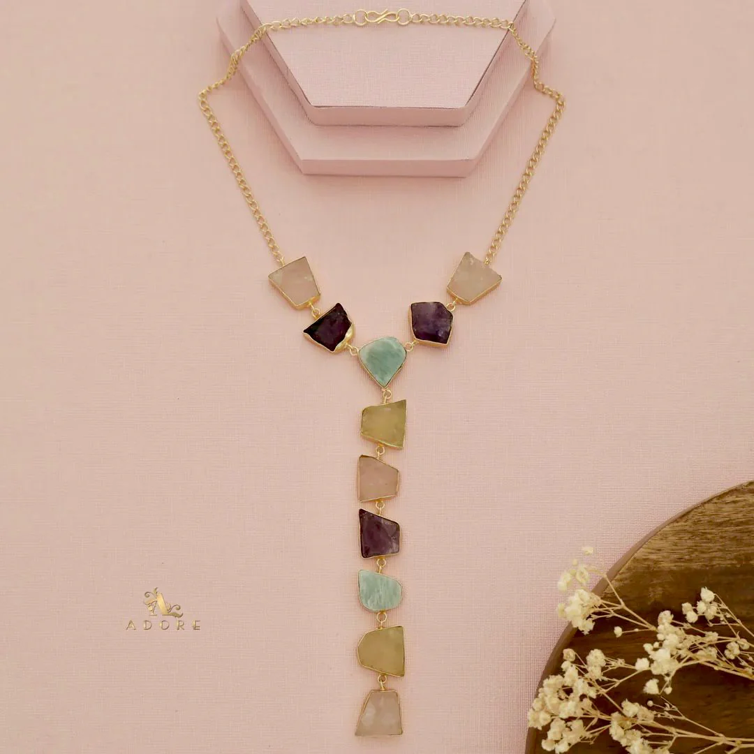 Sanemi Raw Stone Neckpiece - Image 5