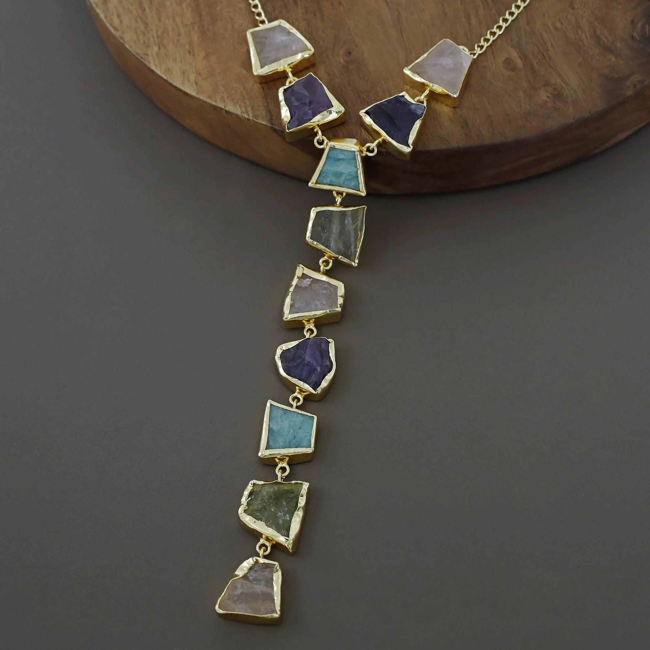 Sanemi Raw Stone Neckpiece - Image 7