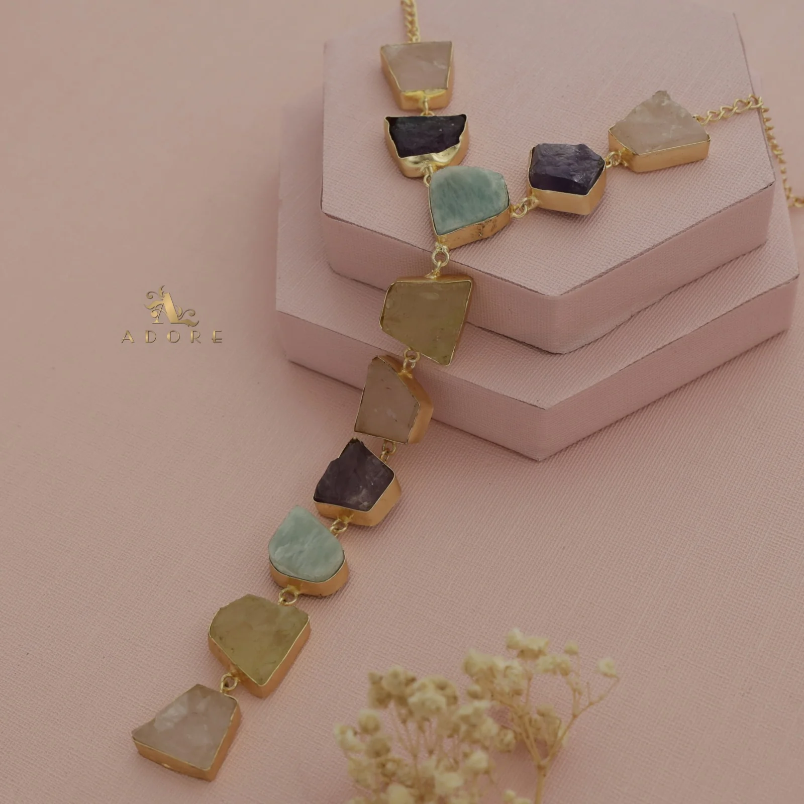 Sanemi Raw Stone Neckpiece - Image 8