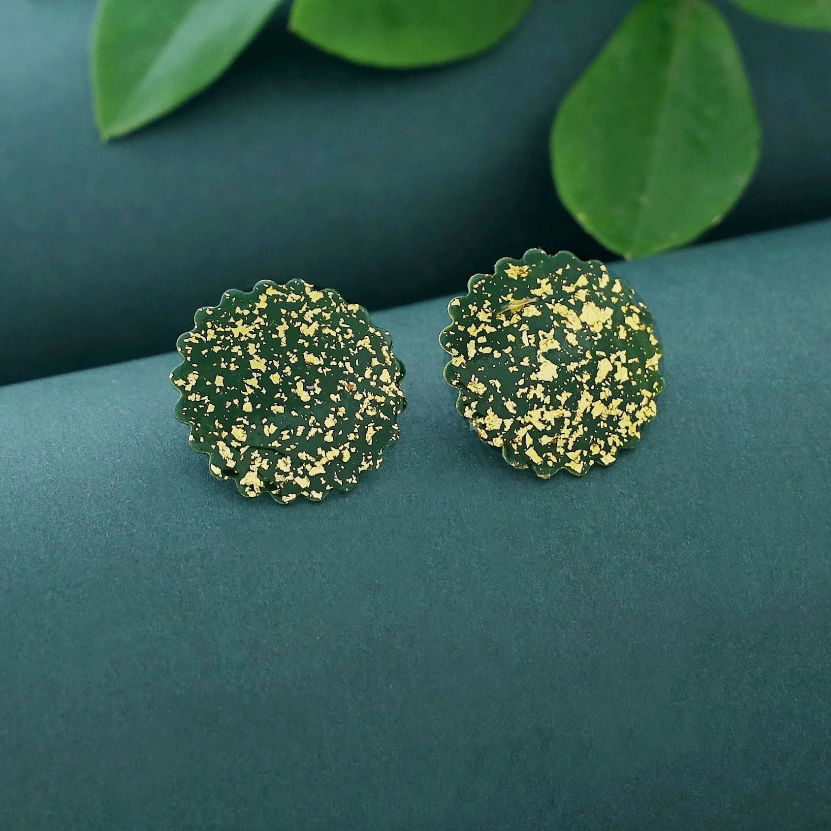 Sanviya Hand Painted Earring - Image 2