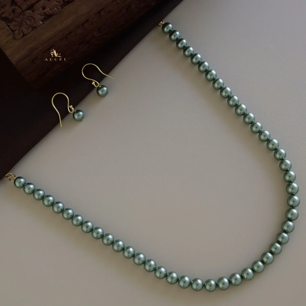 Savannah Pearl Neckpiece With Drop - Image 19