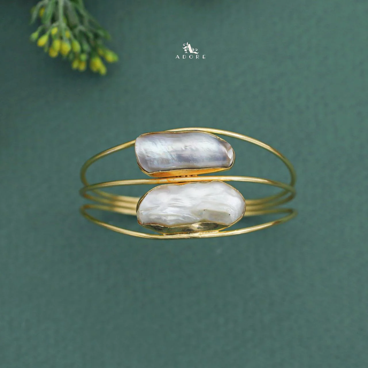 Saviya Dual Baroque Bangle - Image 5