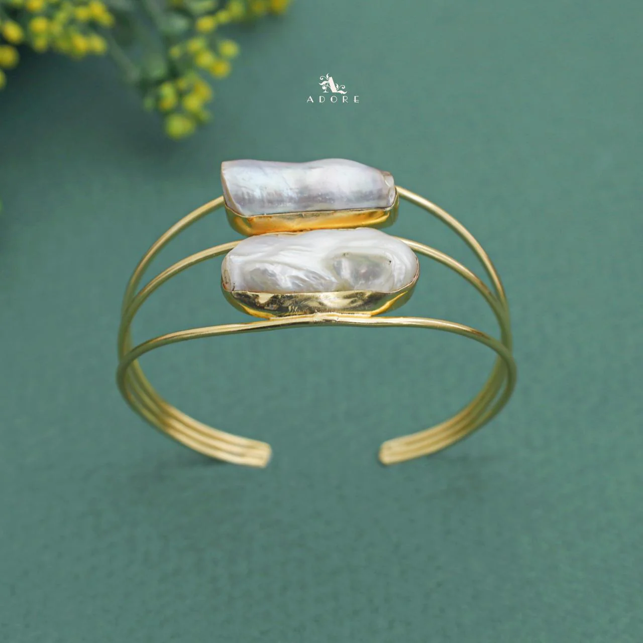 Saviya Dual Baroque Bangle - Image 6