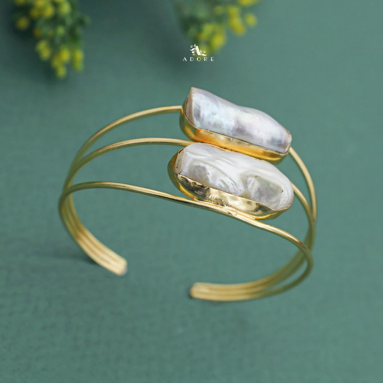 Saviya Dual Baroque Bangle - Image 7