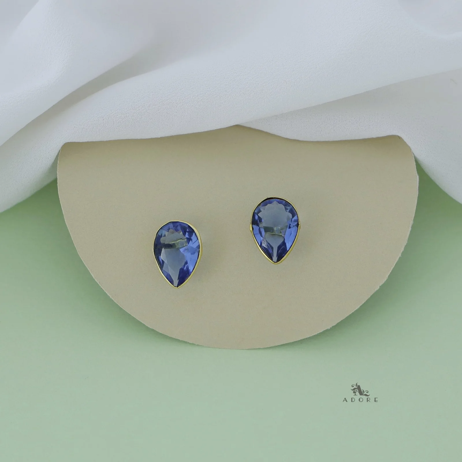 Seira Rain Drop Glossy Stud - Image 13