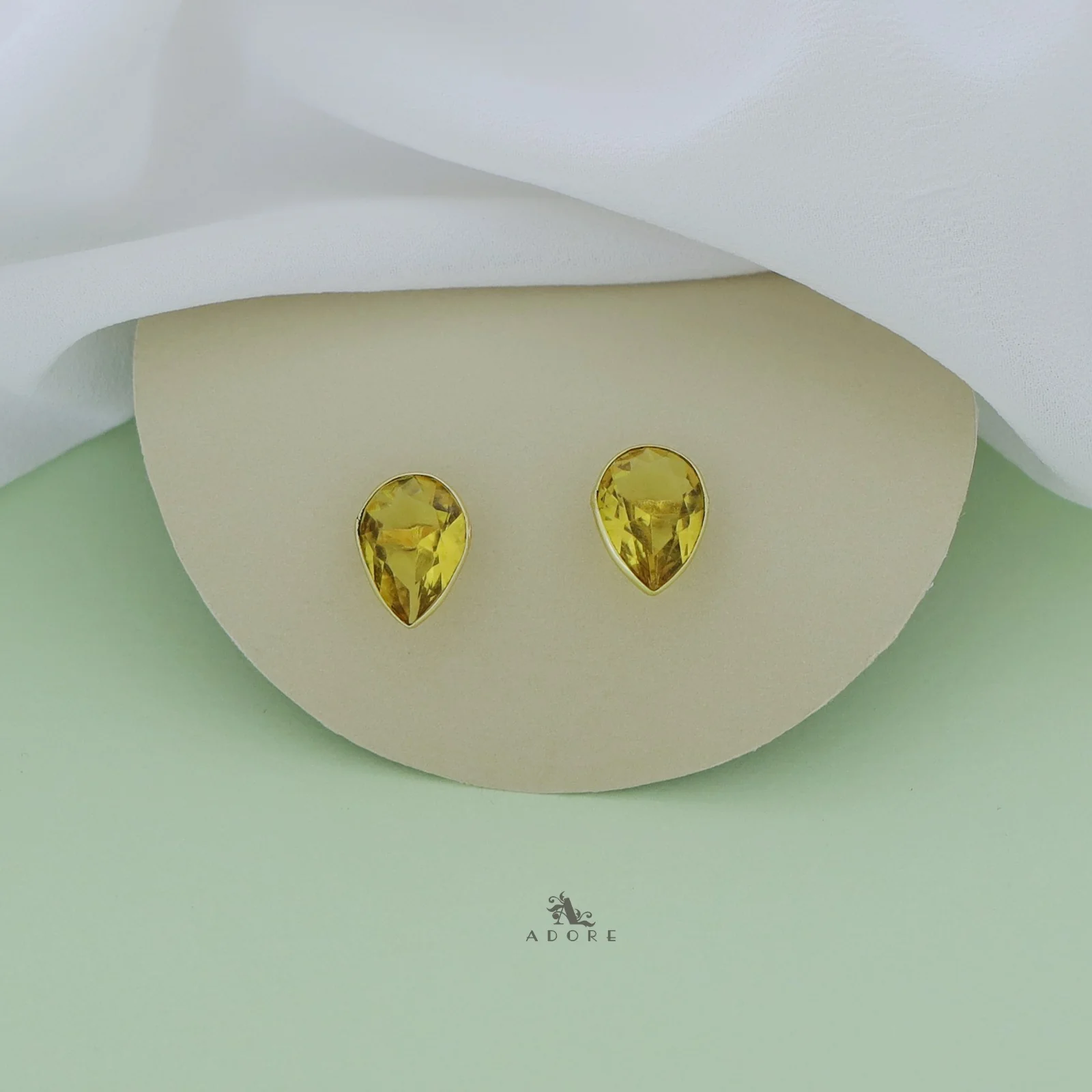 Seira Rain Drop Glossy Stud - Image 6