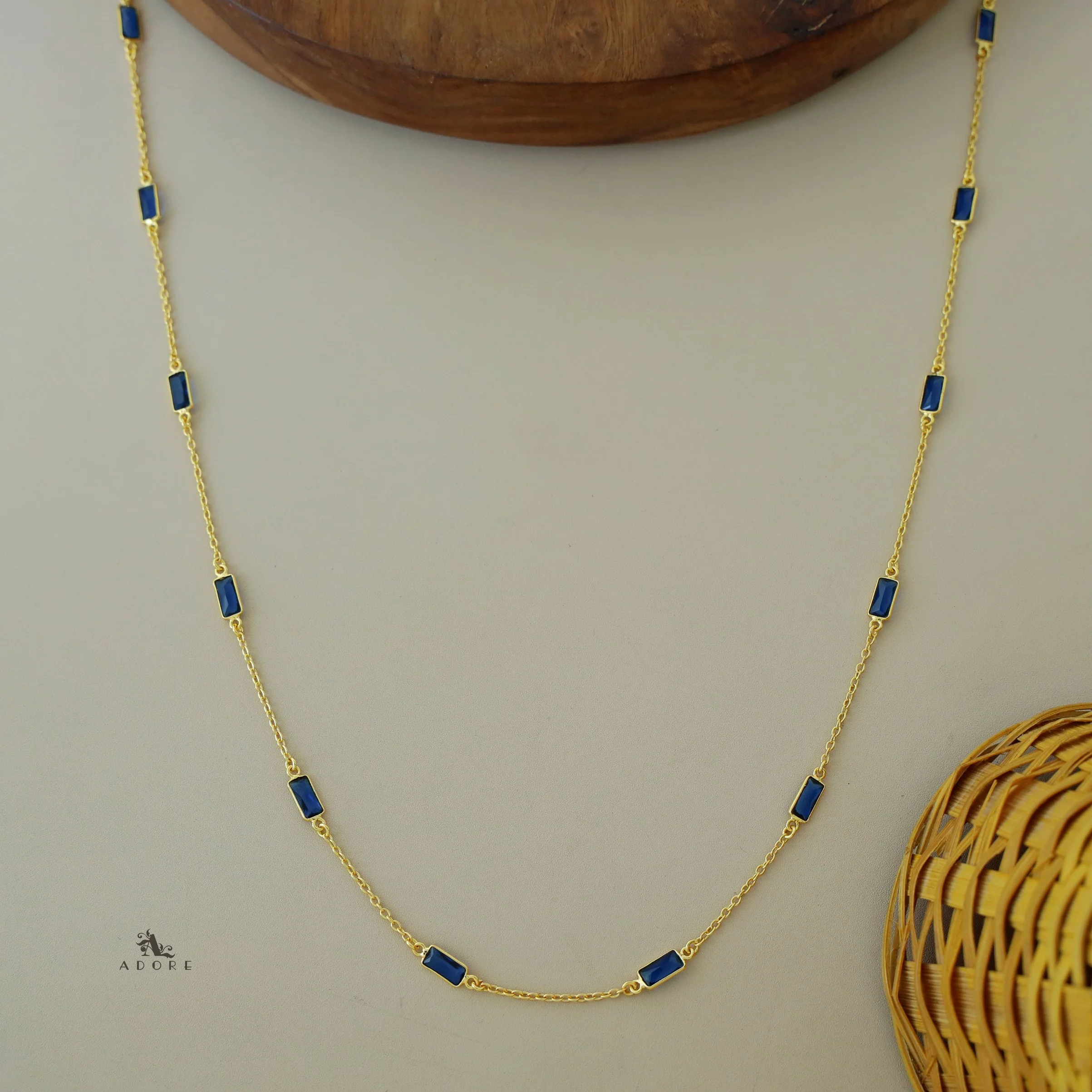 Sera Mini Rectangle Glossy Neckpiece - Image 5